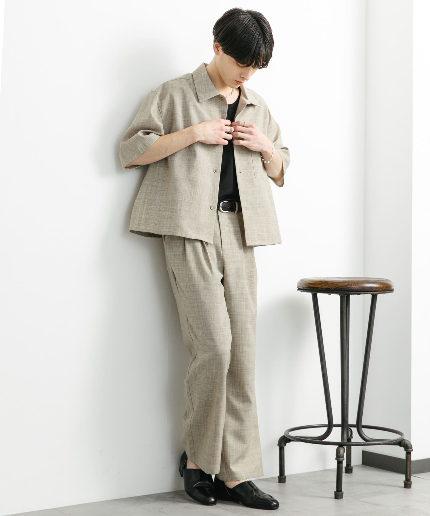 身長：173cm サイズ：L