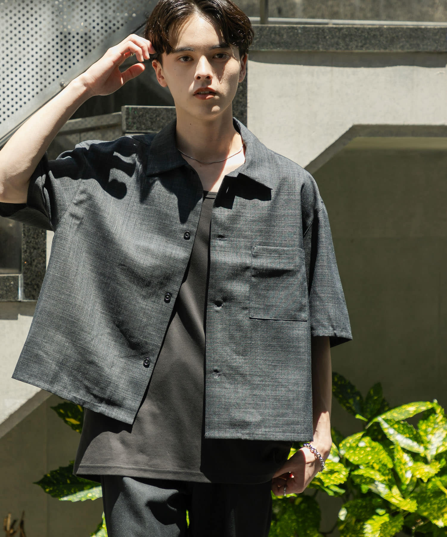 身長：173cm サイズ：L