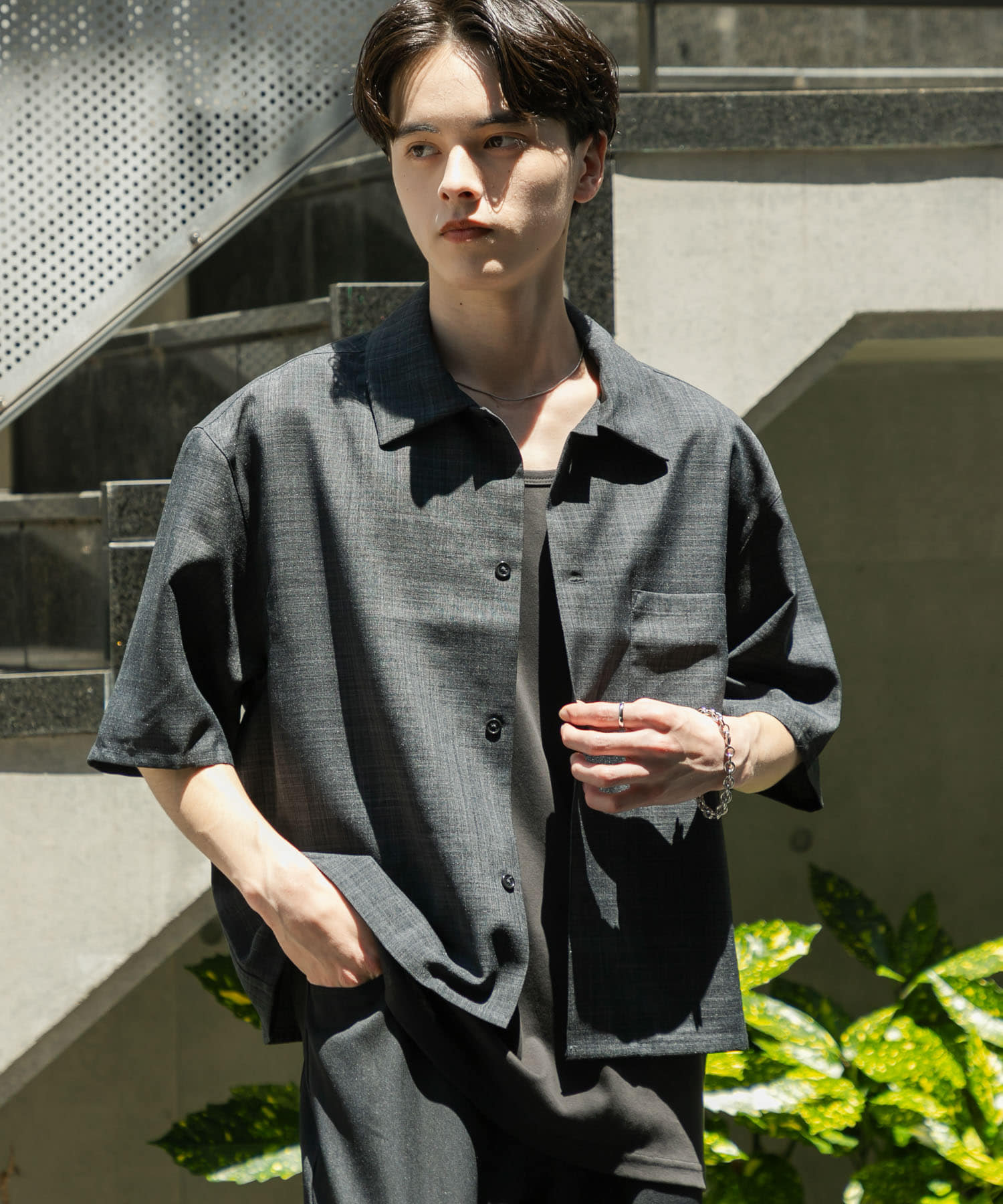 身長：173cm サイズ：L