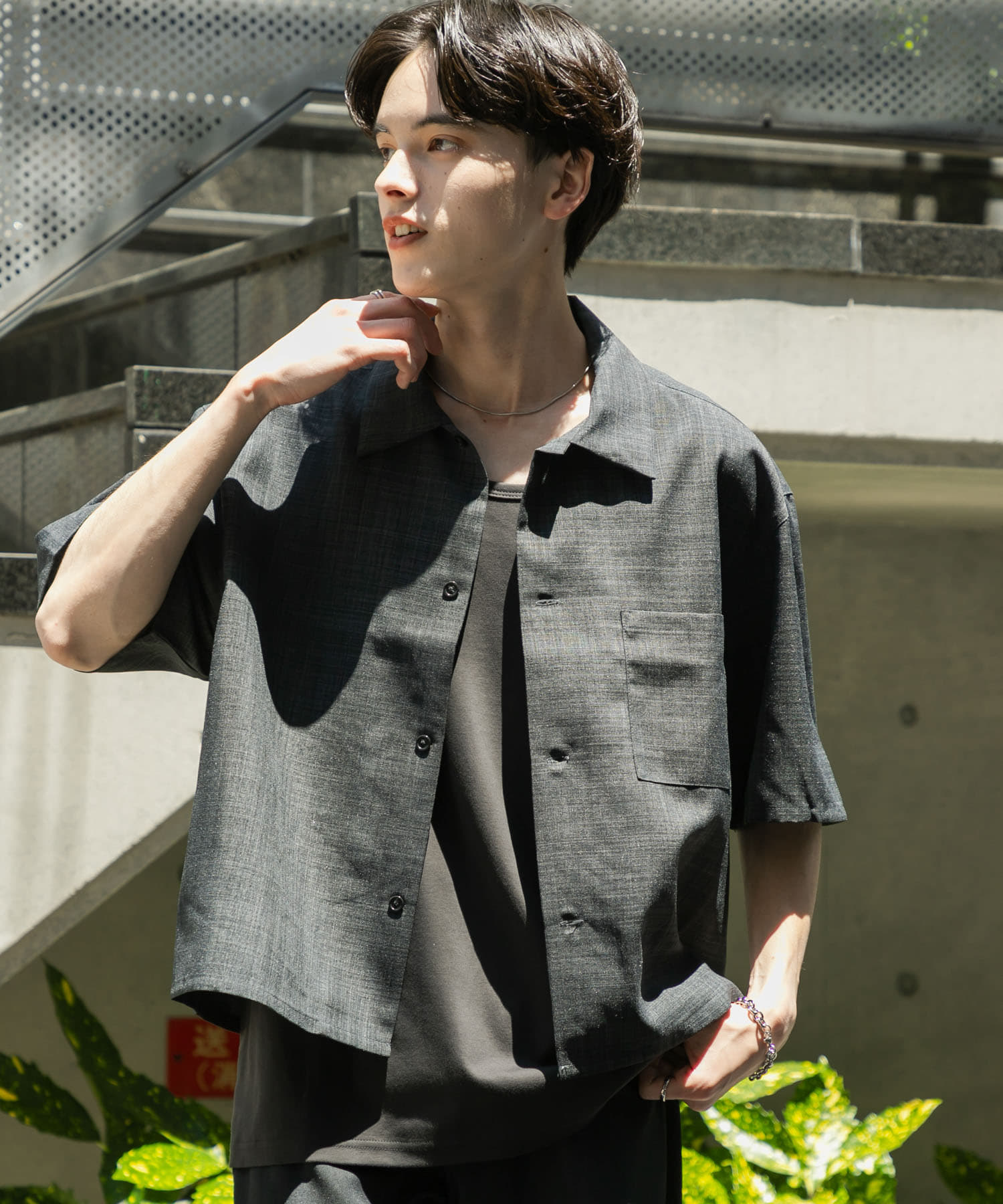 身長：173cm サイズ：L