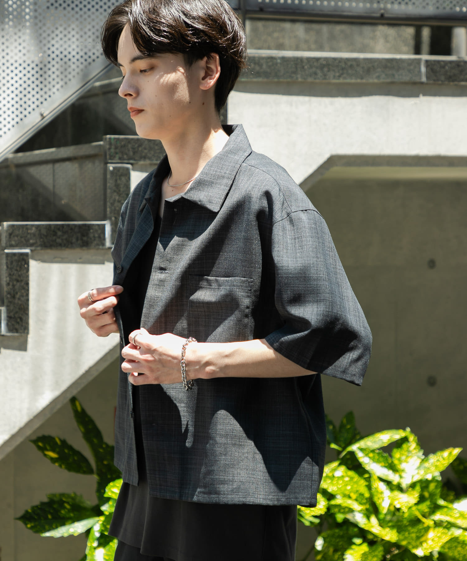 身長：173cm サイズ：L