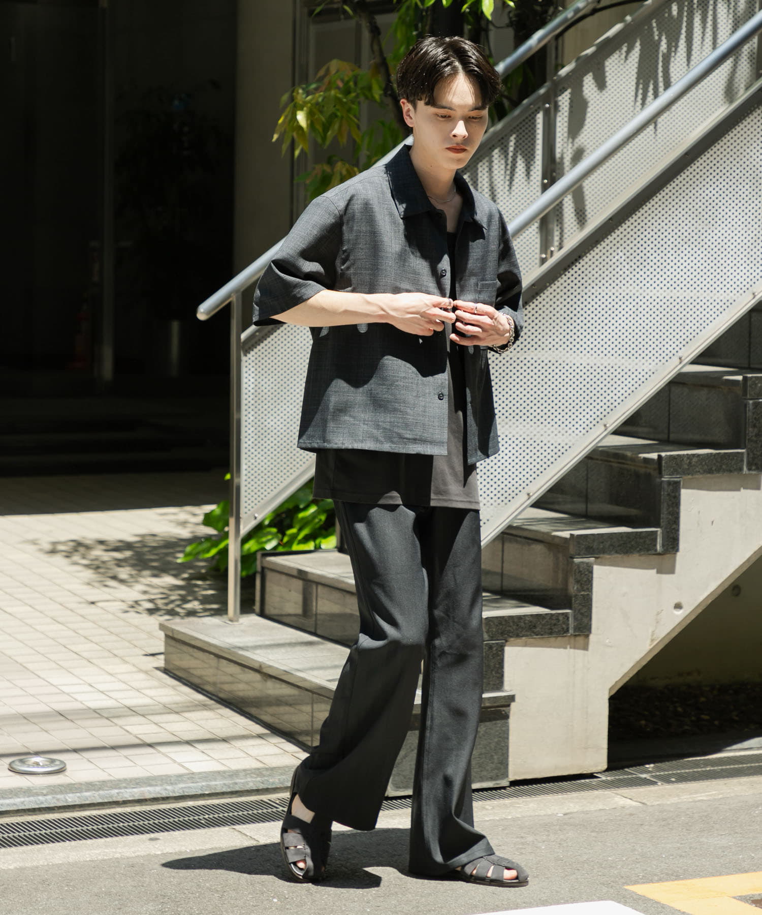 身長：173cm サイズ：L