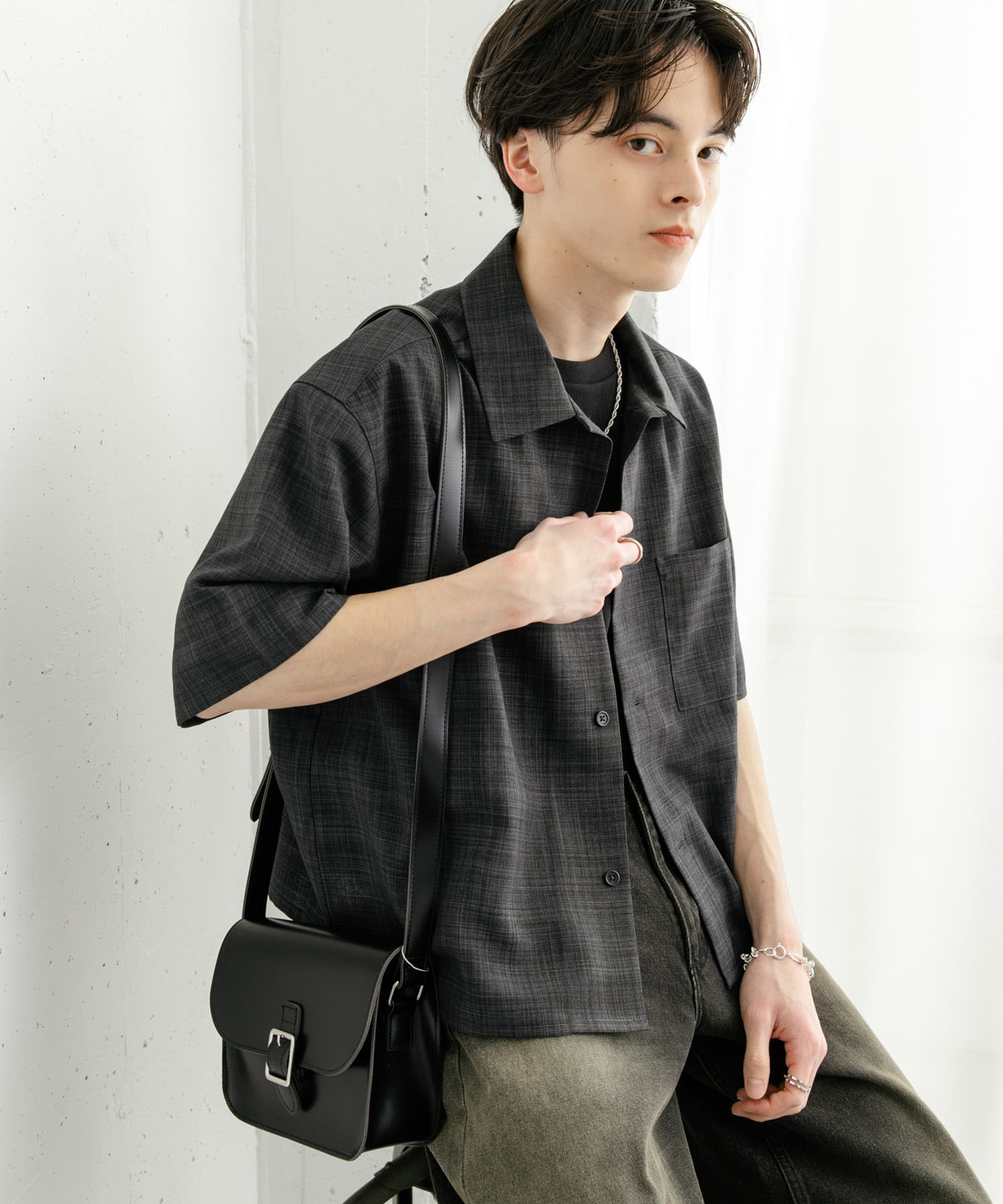 身長：173cm サイズ：L