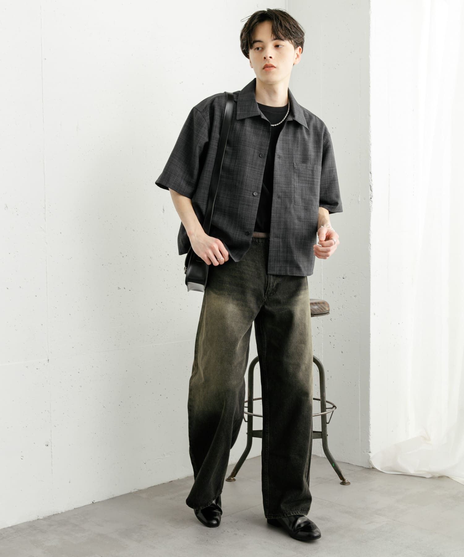 身長：173cm サイズ：L