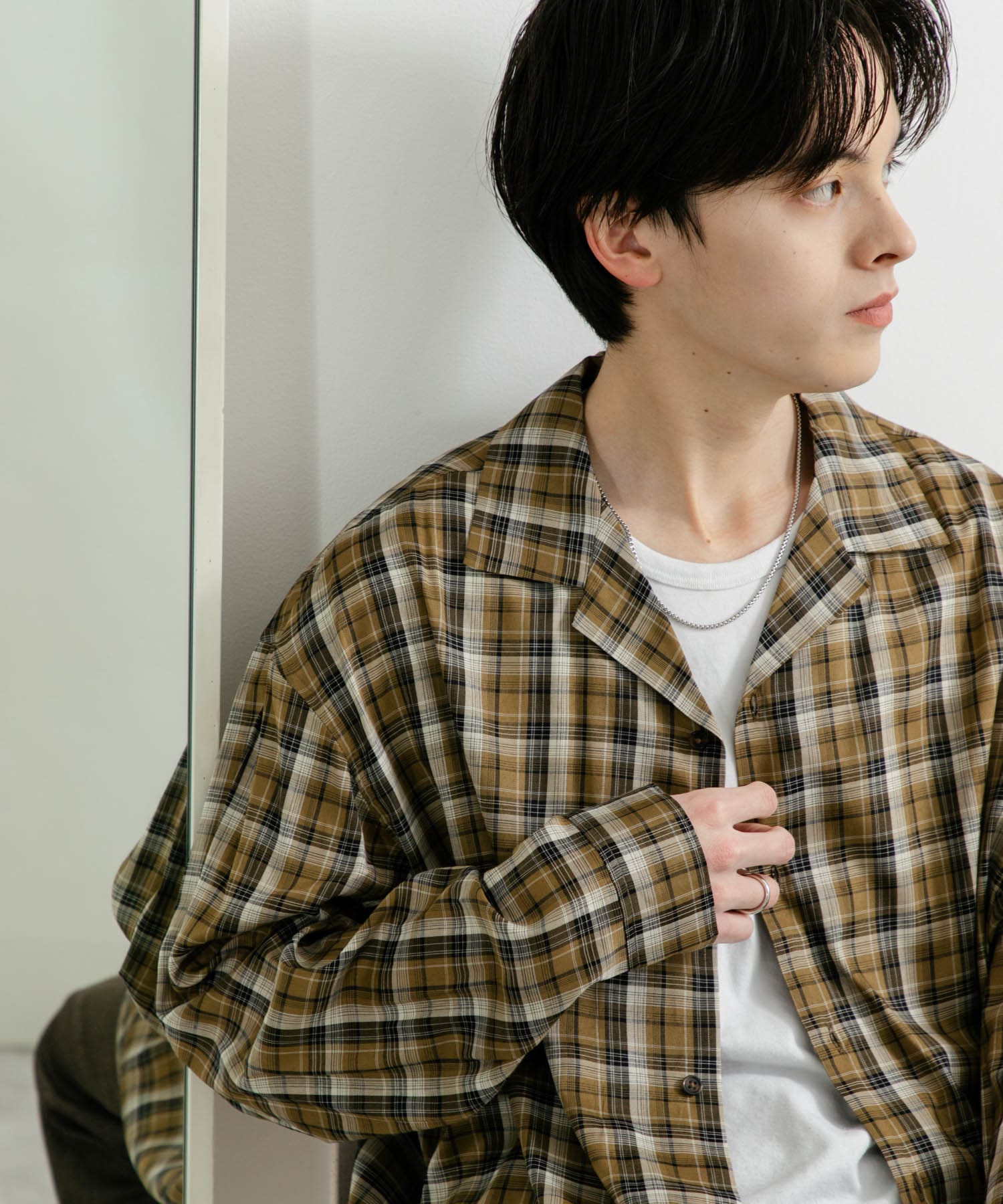 身長：173cm サイズ：L