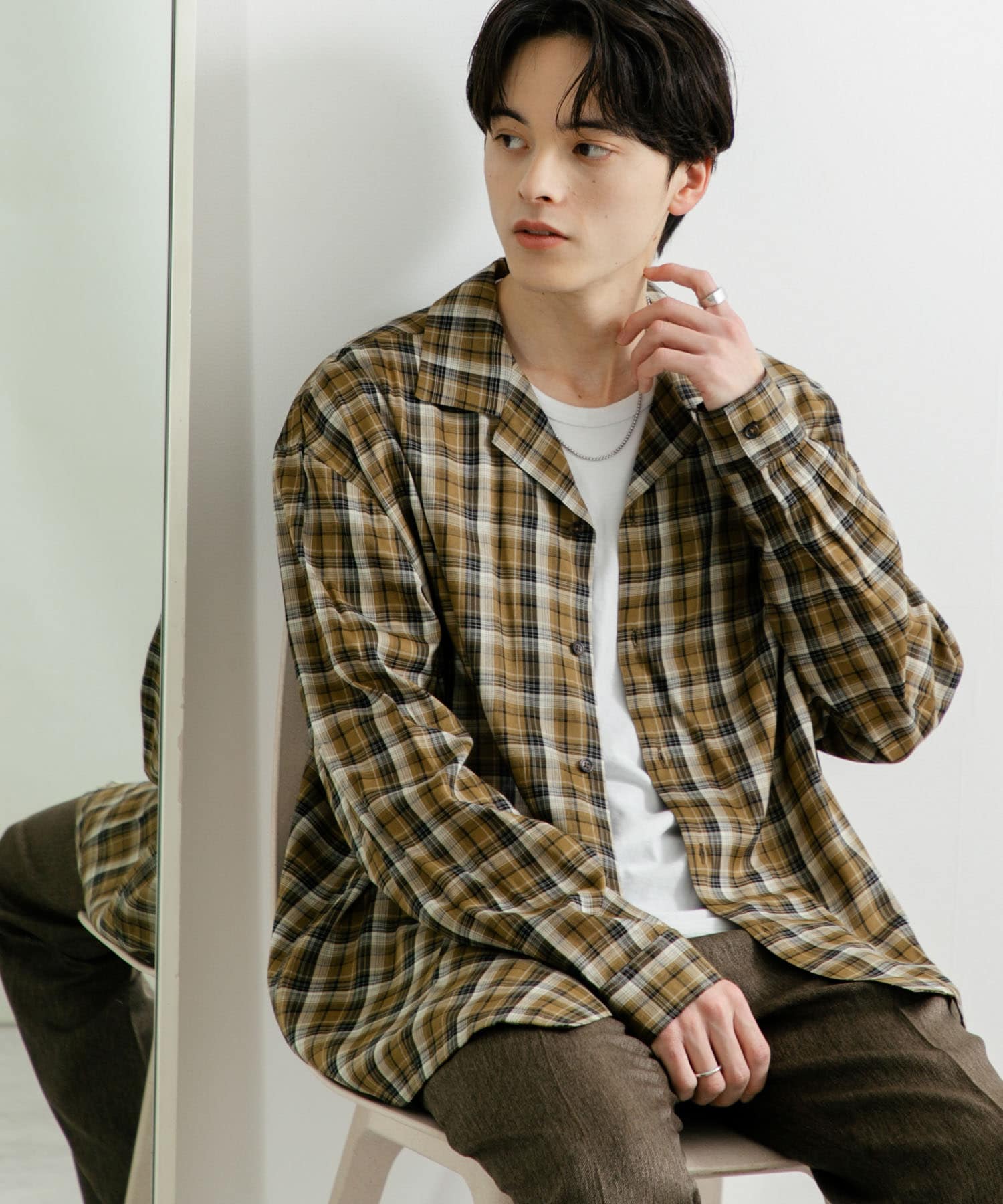 身長：173cm サイズ：L