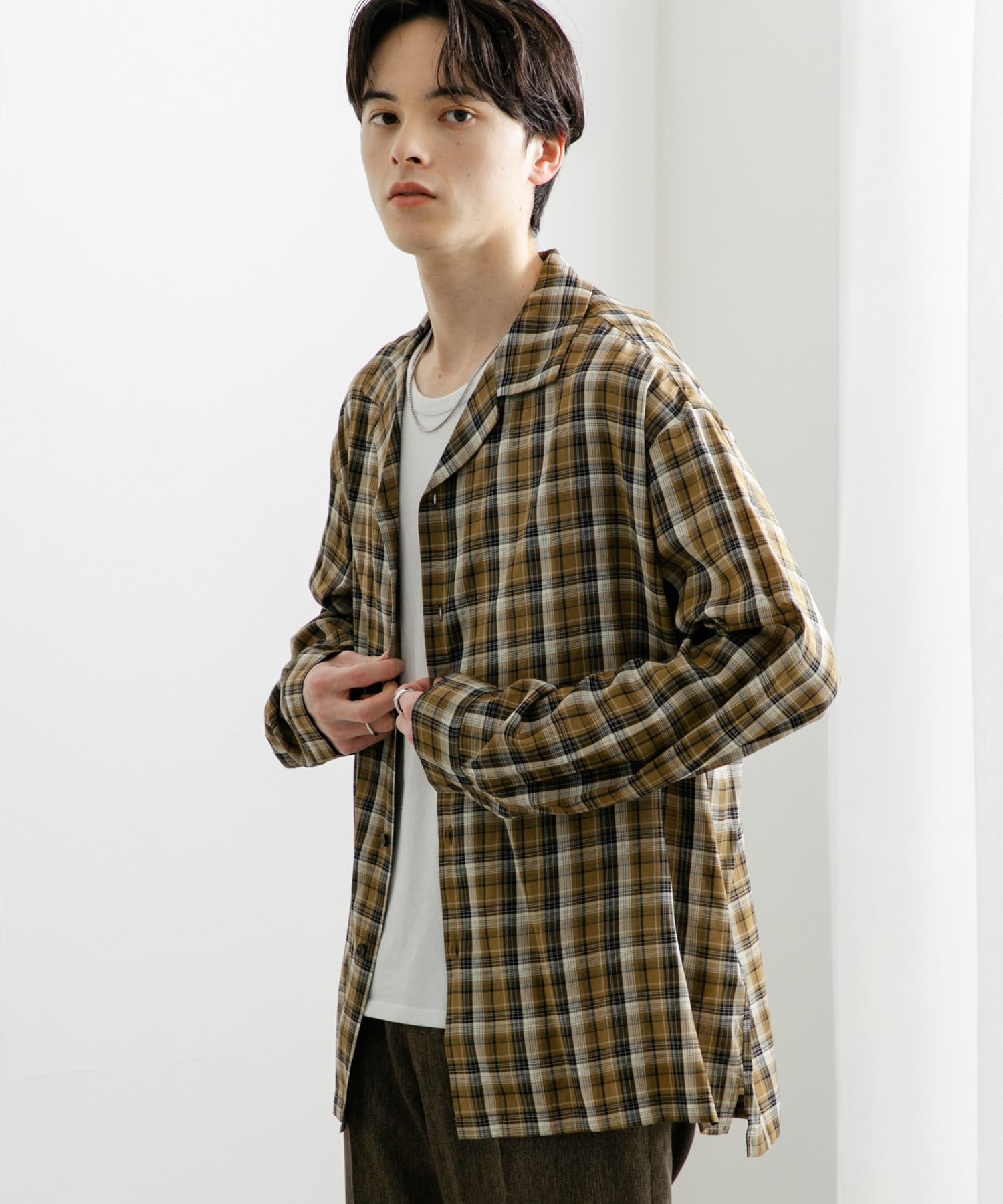 身長：173cm サイズ：L