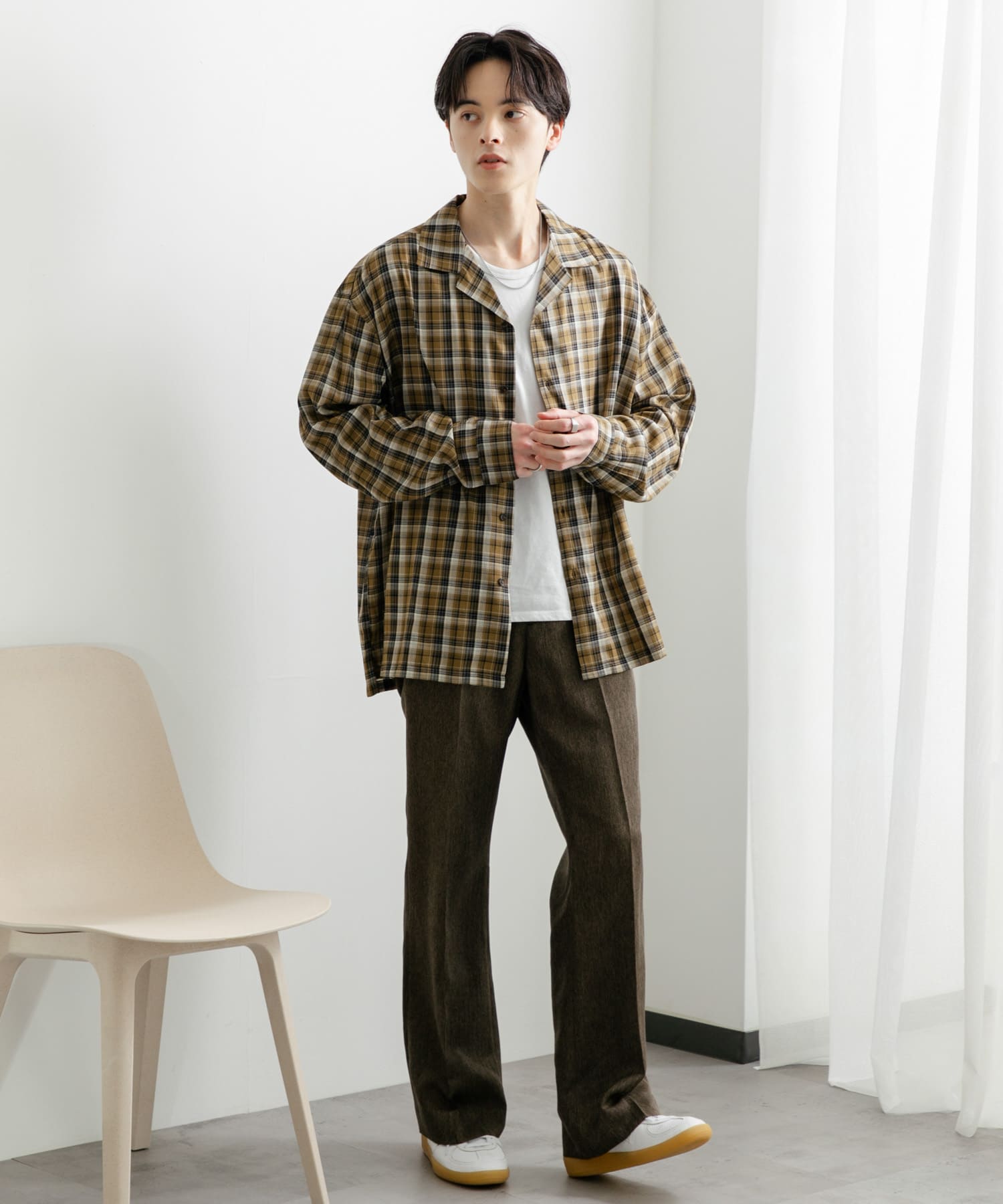 身長：173cm サイズ：L