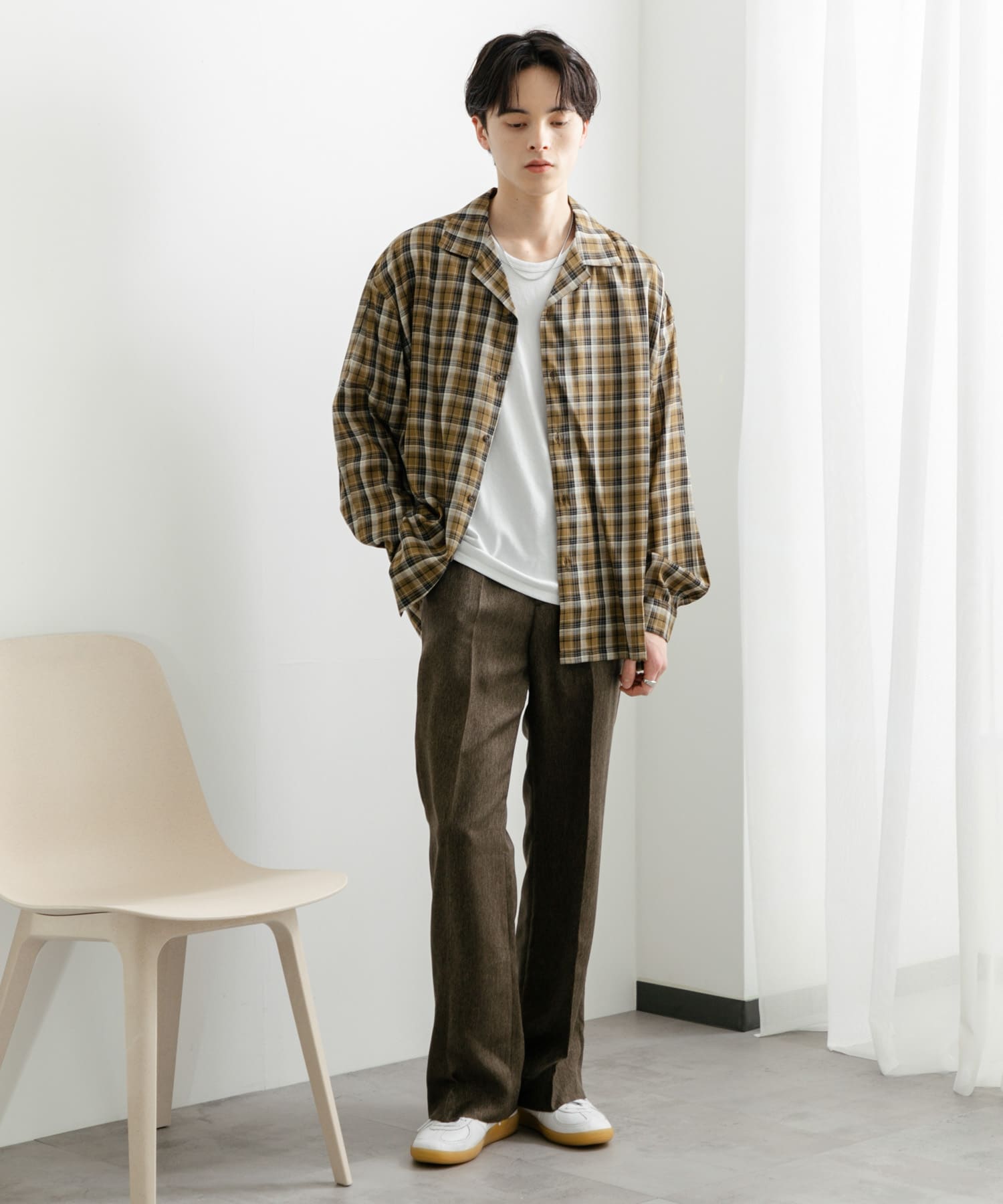 身長：173cm サイズ：L