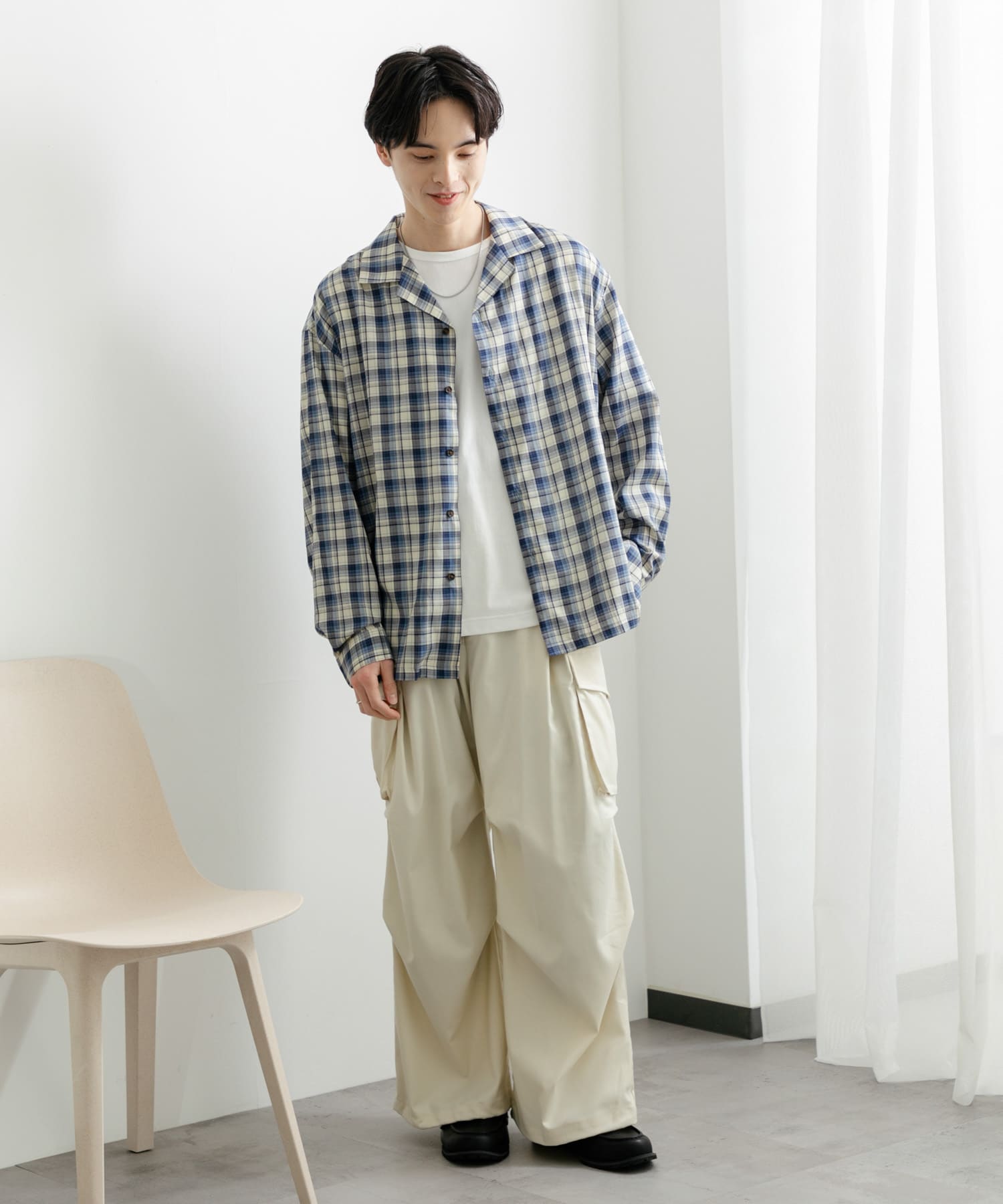 身長：173cm サイズ：L