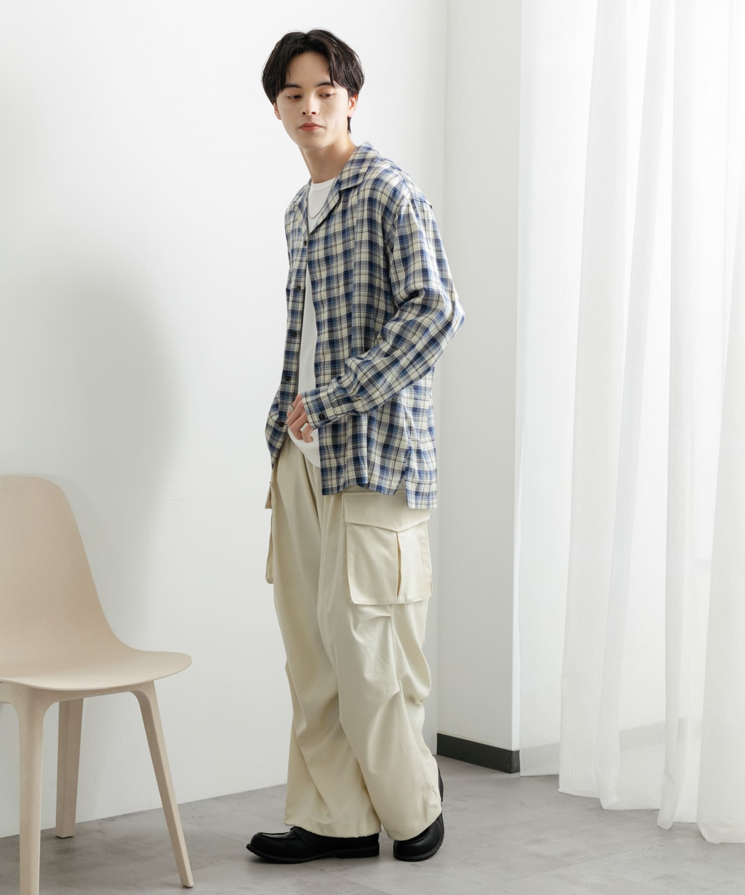 身長：173cm サイズ：L