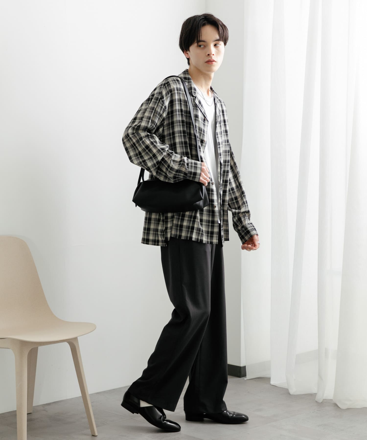 身長：173cm サイズ：L