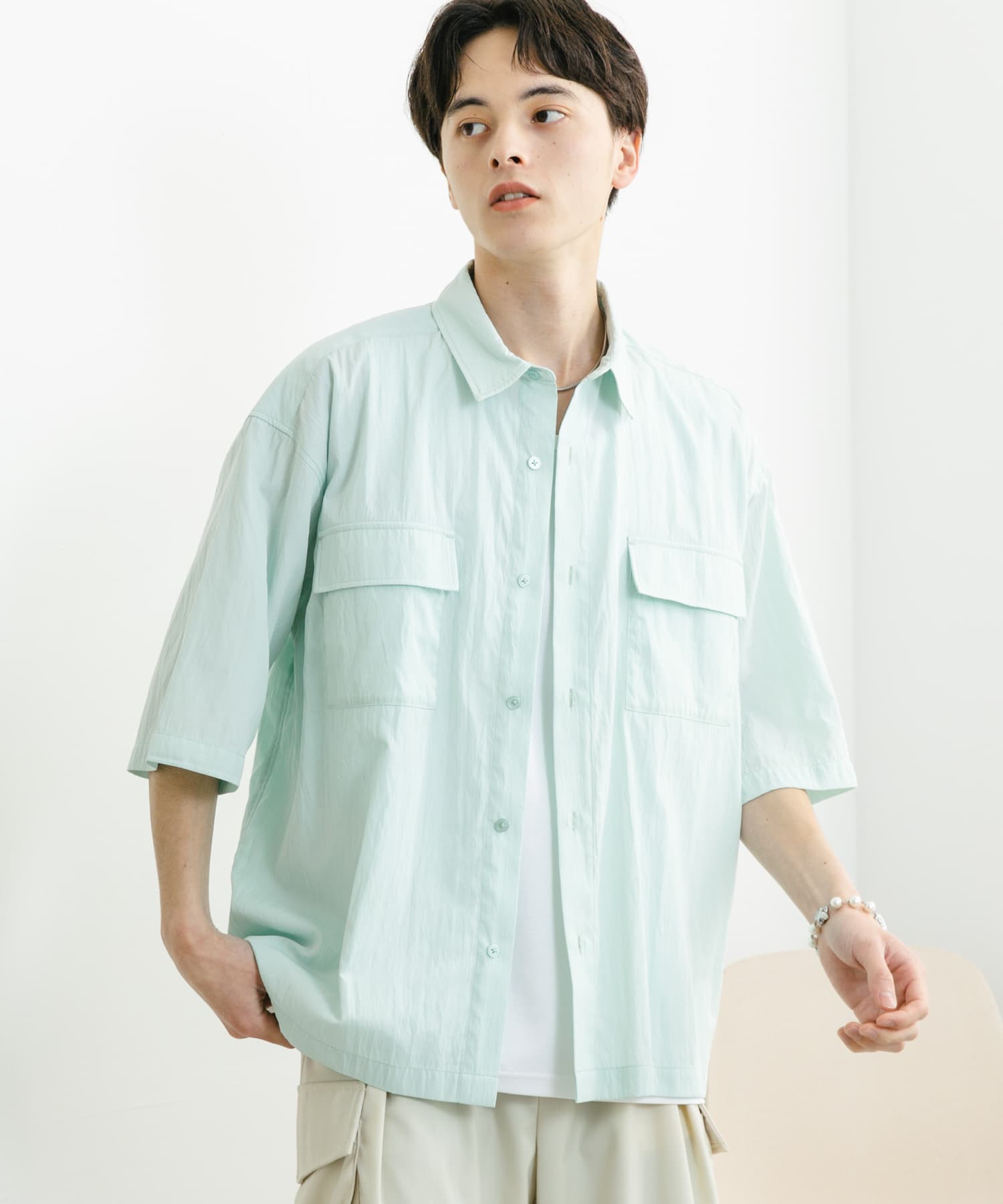 身長：173cm サイズ：L