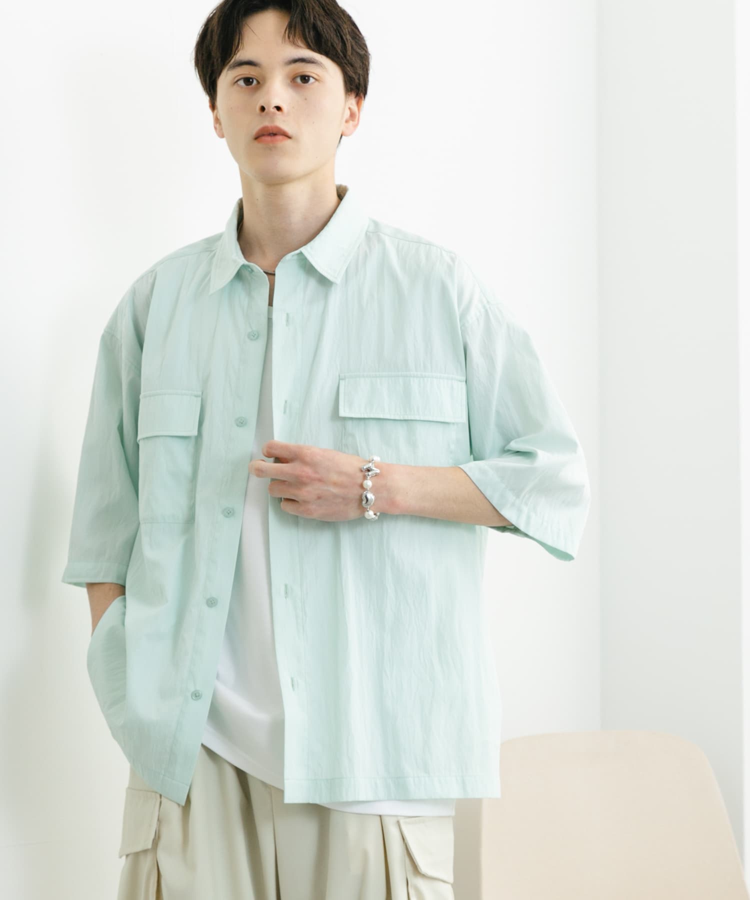 身長：173cm サイズ：L