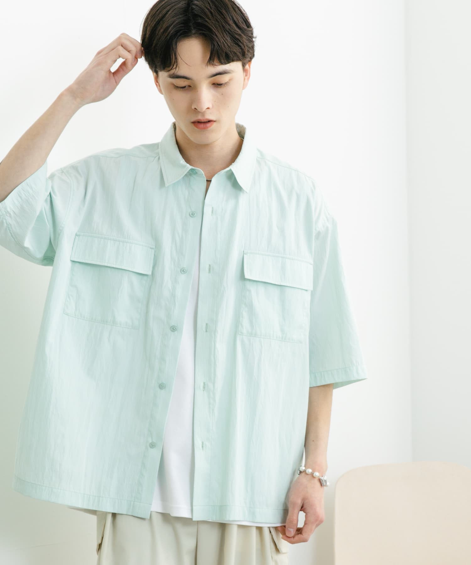 身長：173cm サイズ：L