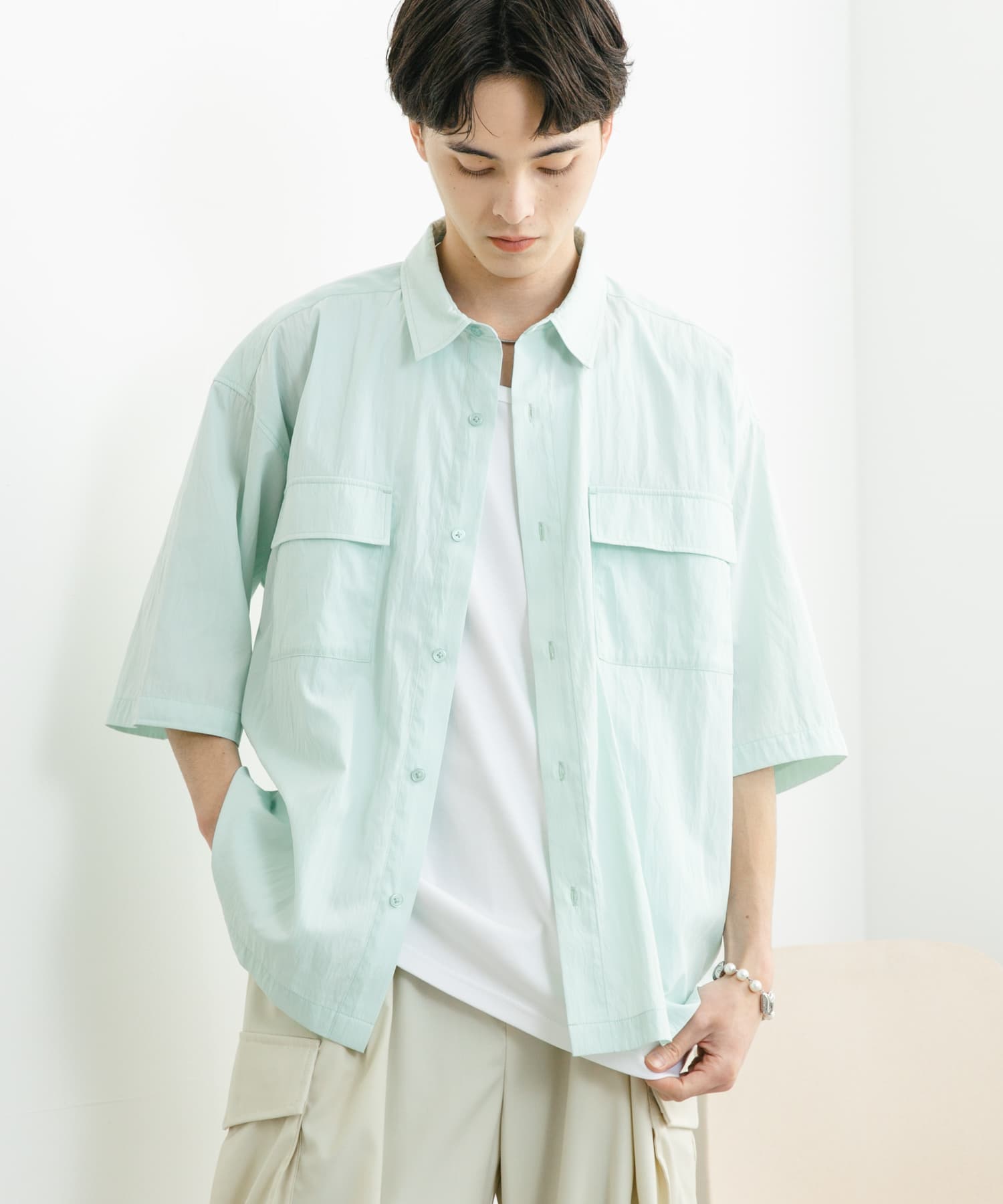 身長：173cm サイズ：L