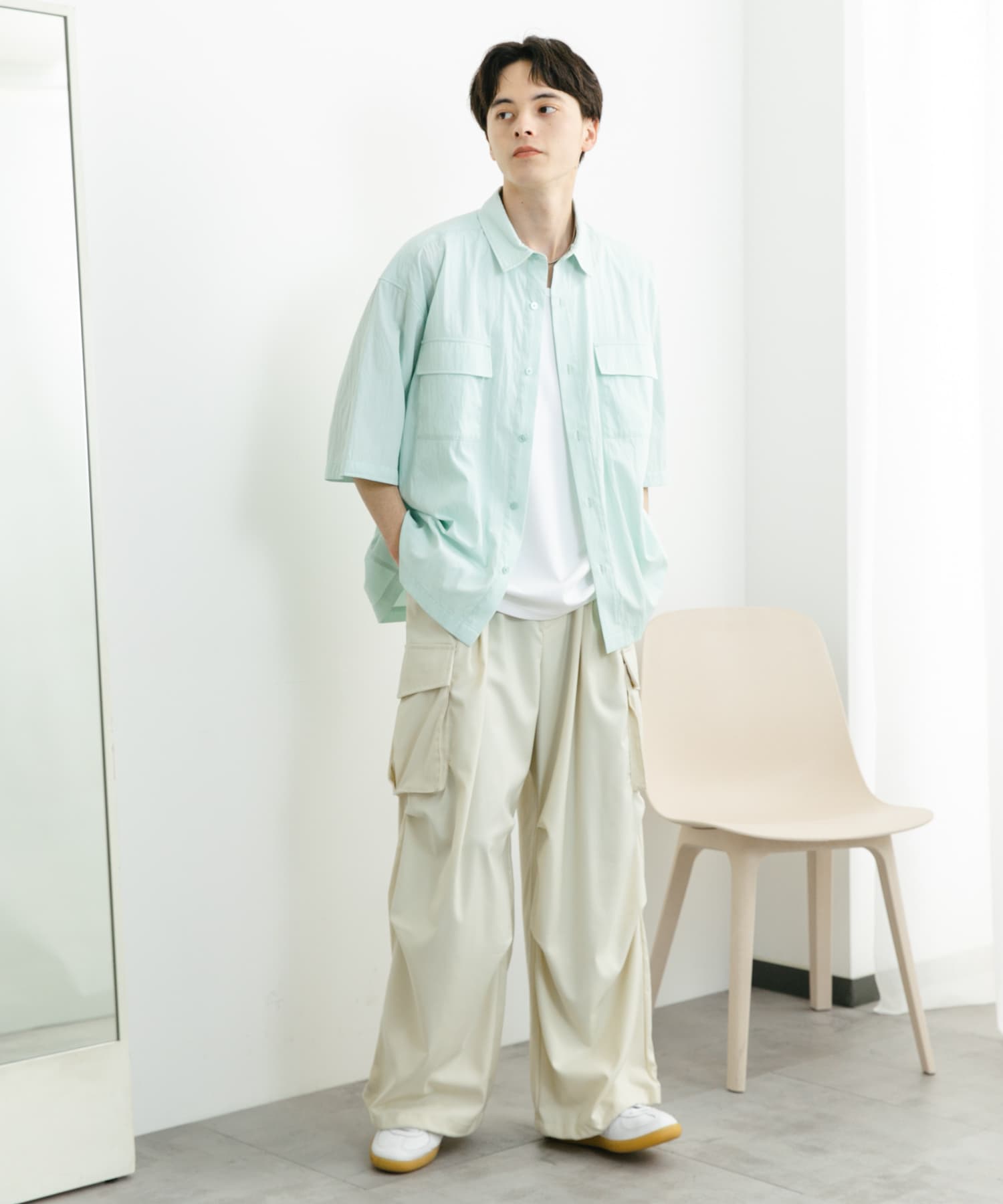 身長：173cm サイズ：L