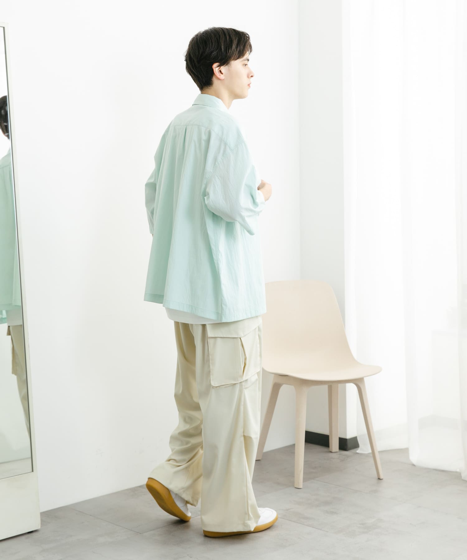 身長：173cm サイズ：L