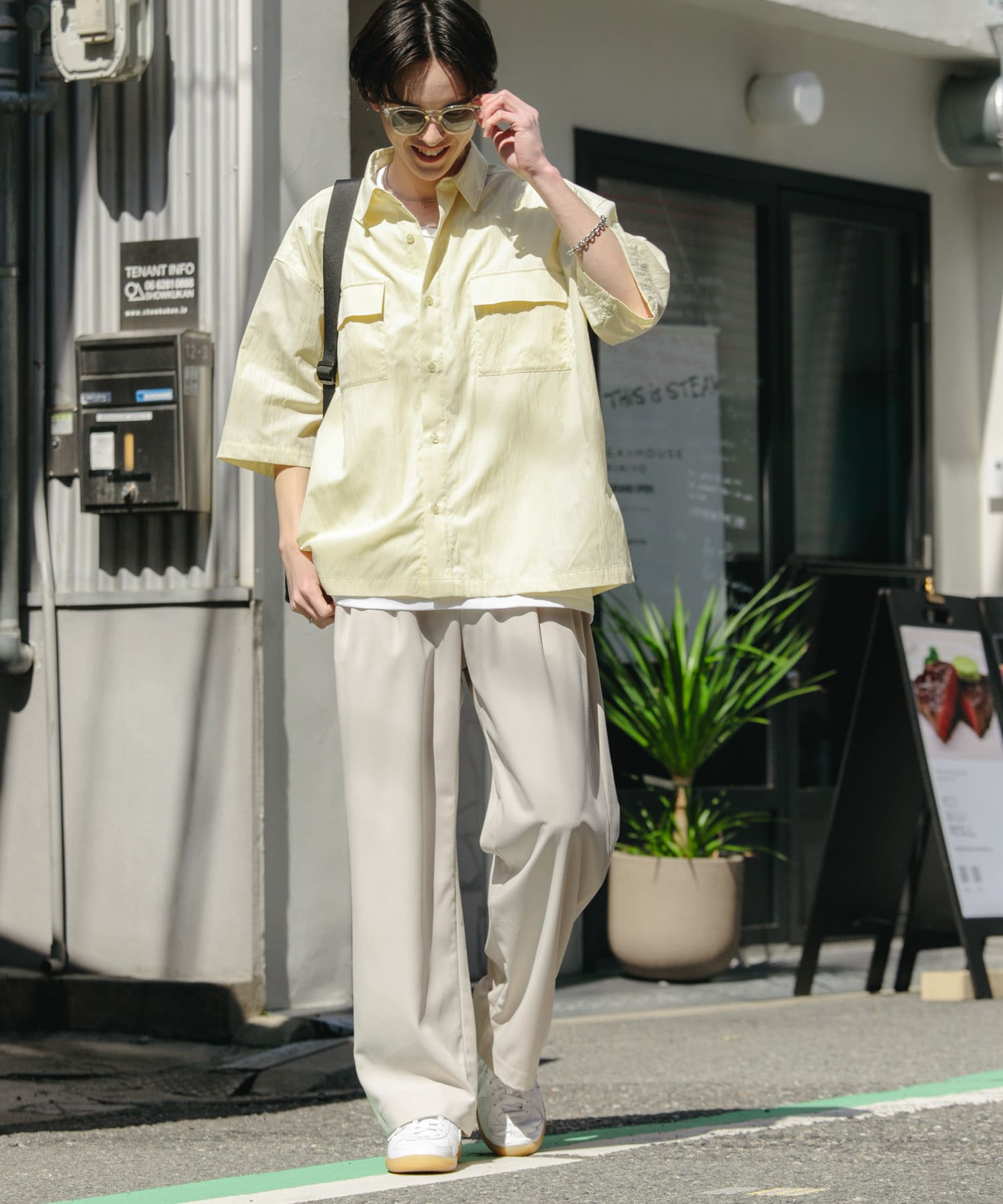 身長：173cm サイズ：L