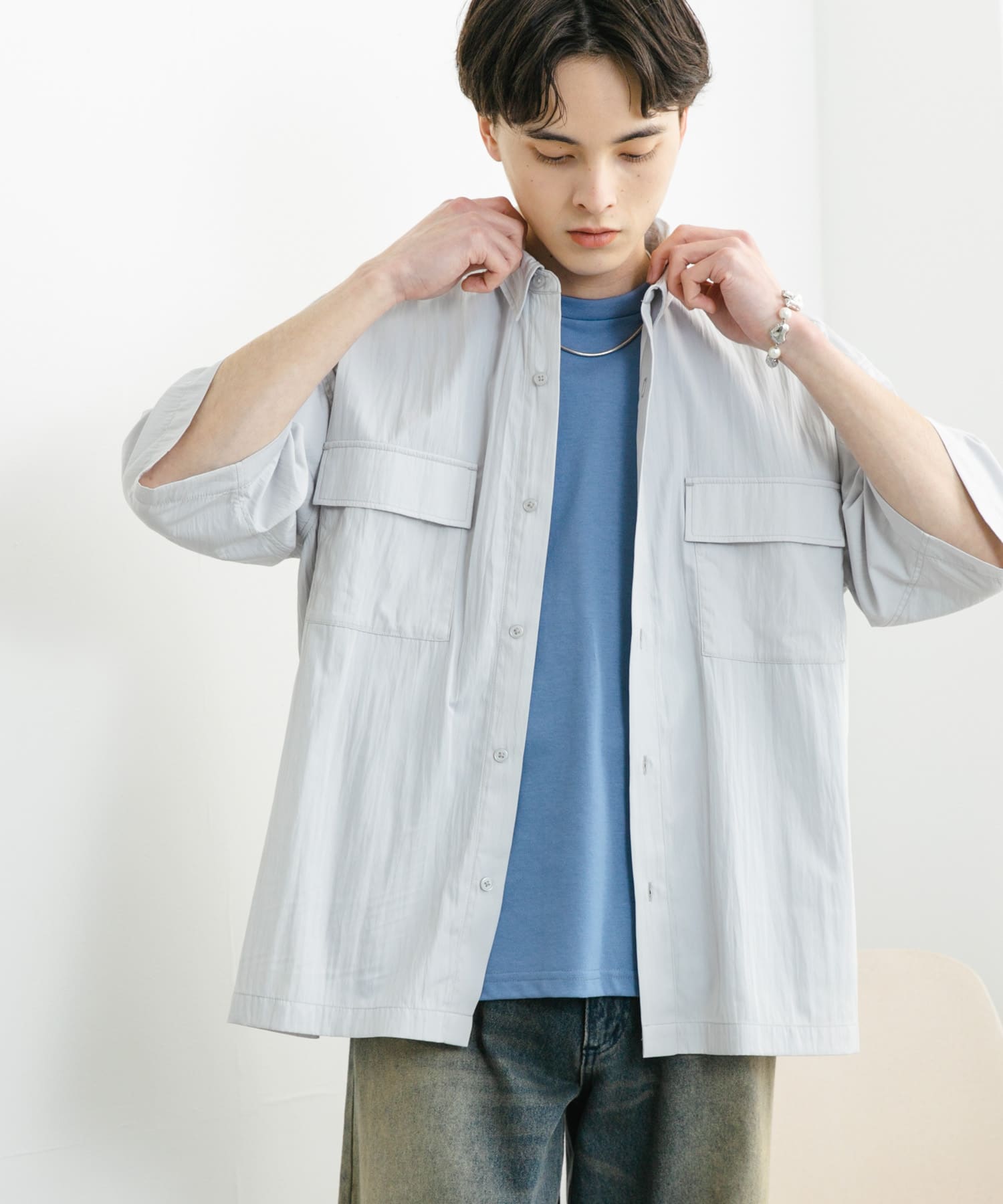 身長：173cm サイズ：L