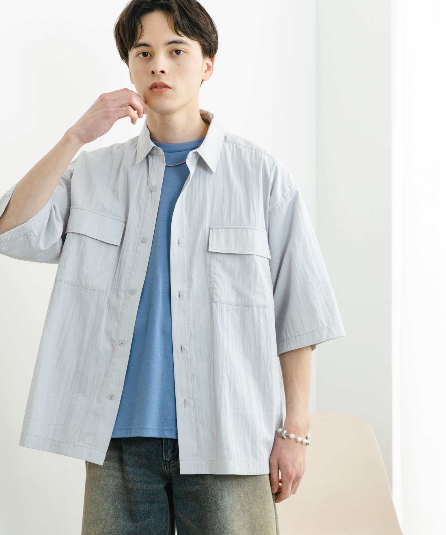 身長：173cm サイズ：L