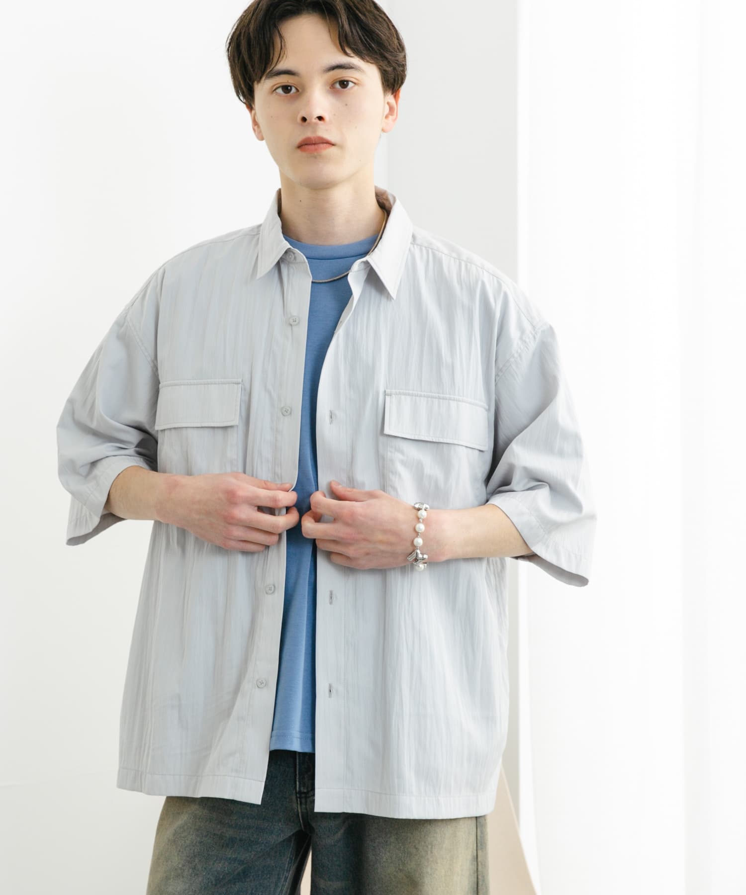 身長：173cm サイズ：L