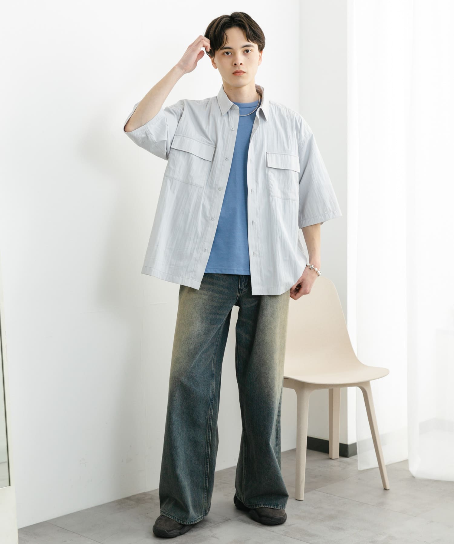 身長：173cm サイズ：L