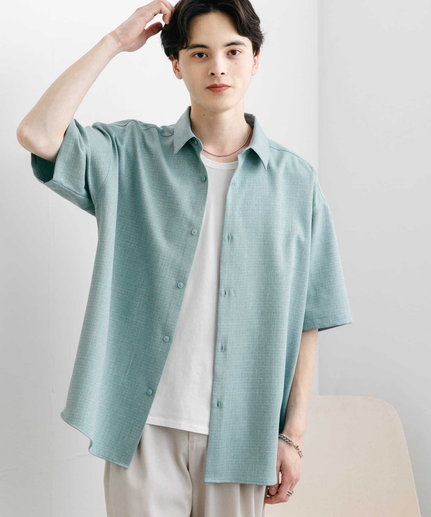 身長：173cm サイズ：L