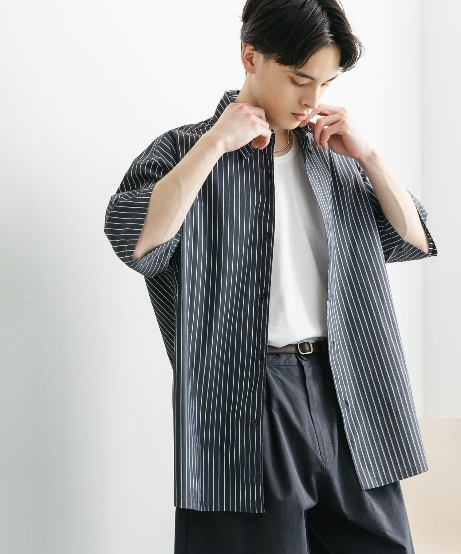 身長：173cm サイズ：L