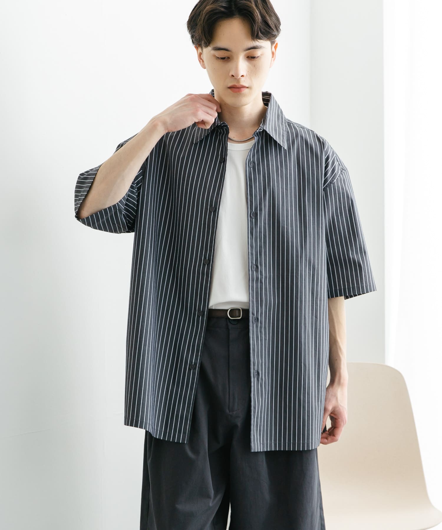 身長：173cm サイズ：L