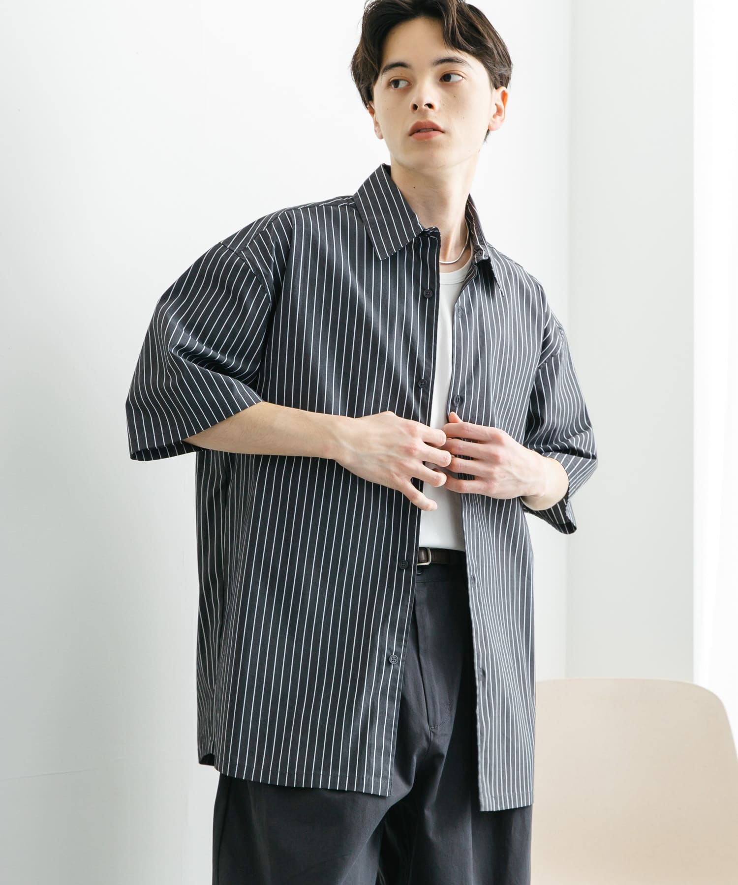 身長：173cm サイズ：L