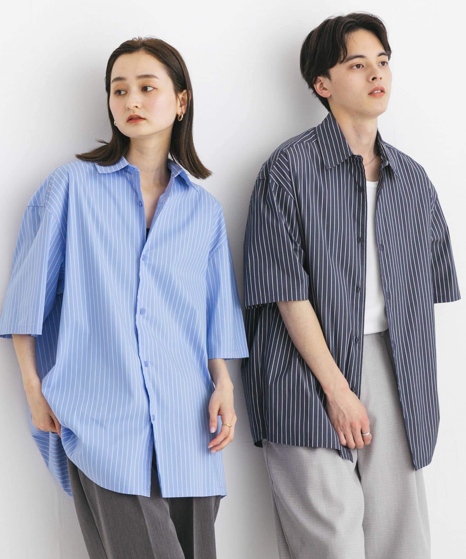 身長：169cm サイズ：L, 身長：173cm サイズ：L