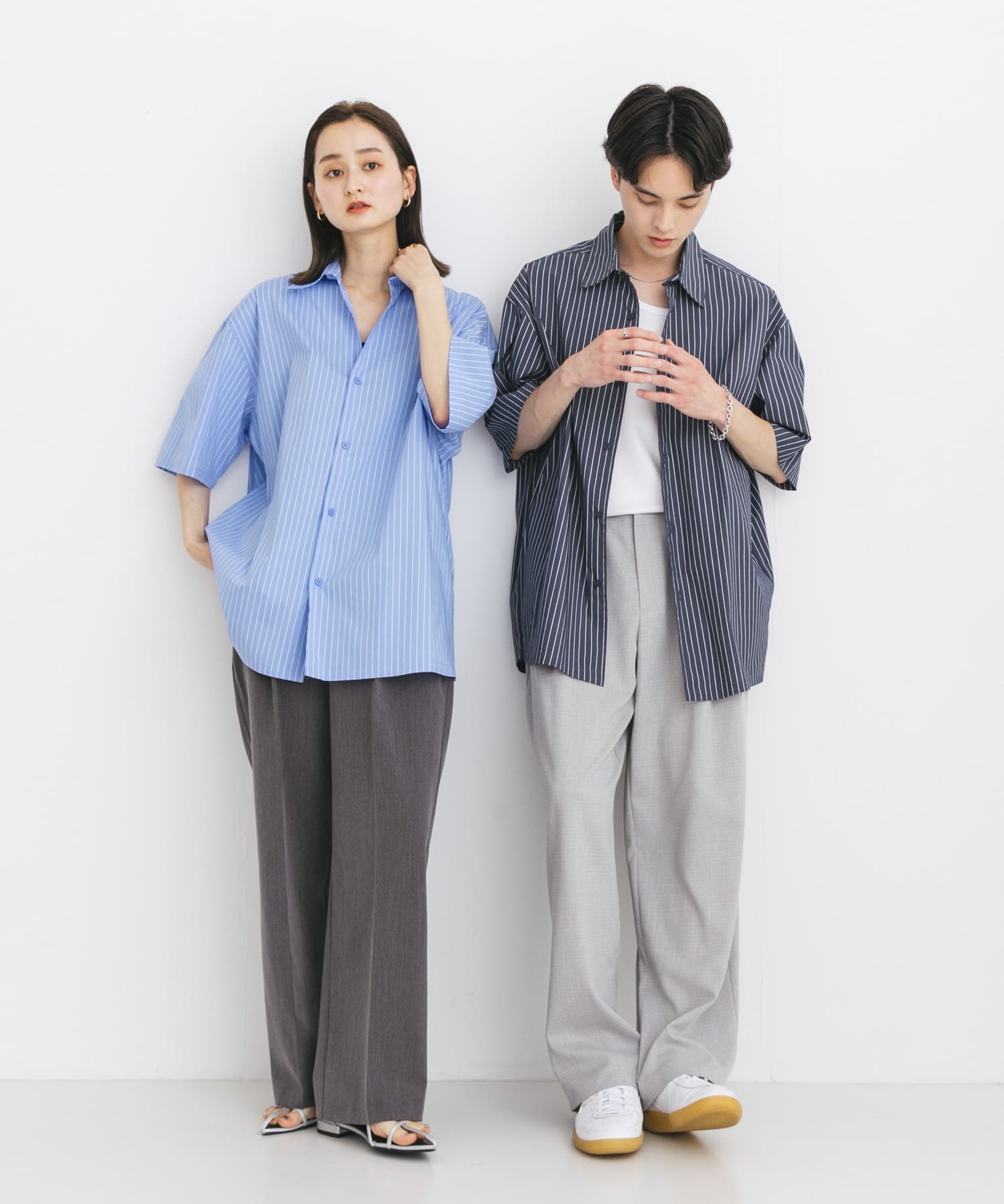 身長：169cm サイズ：L, 身長：173cm サイズ：L