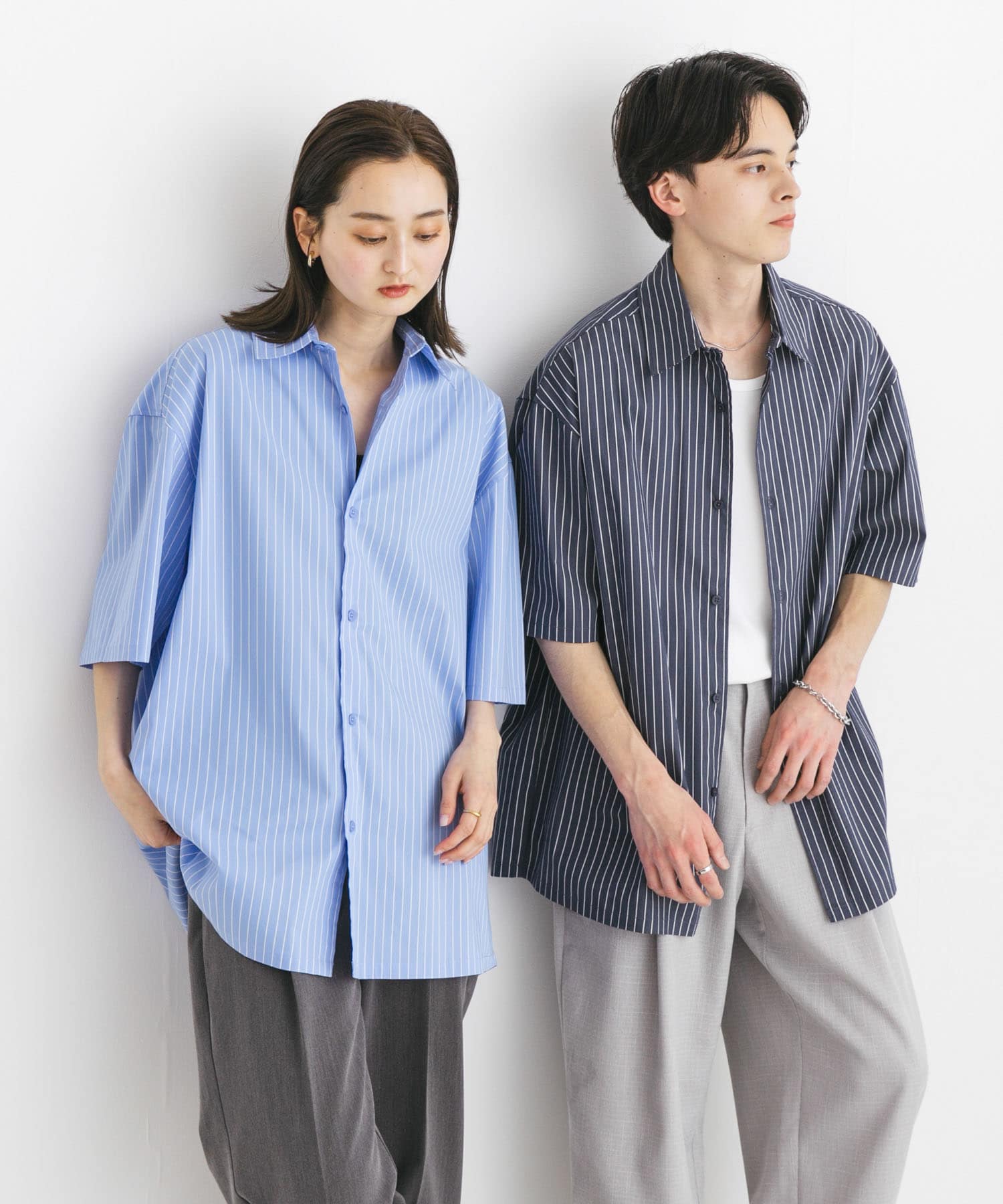 身長：169cm サイズ：L, 身長：173cm サイズ：L
