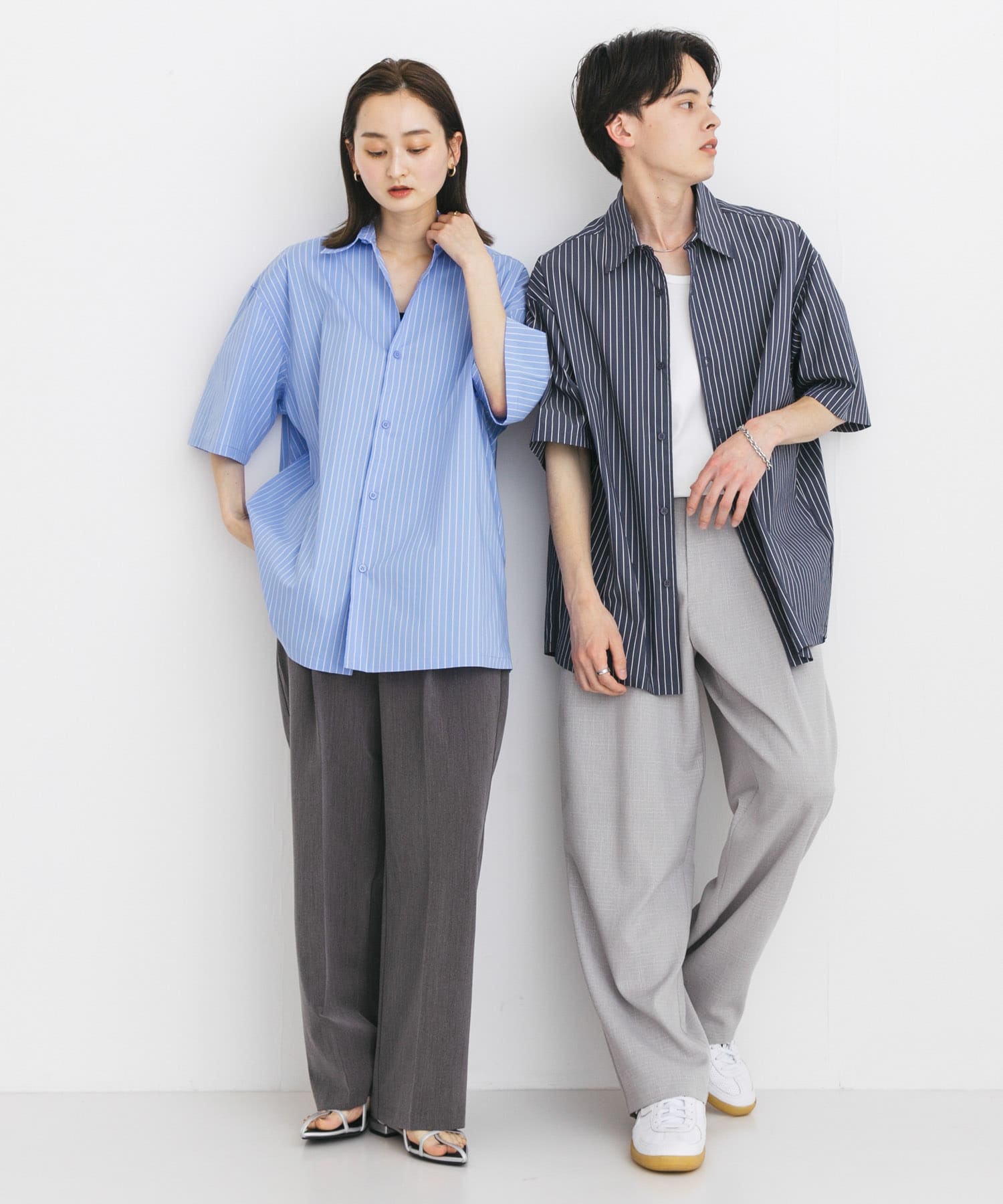 身長：169cm サイズ：L, 身長：173cm サイズ：L