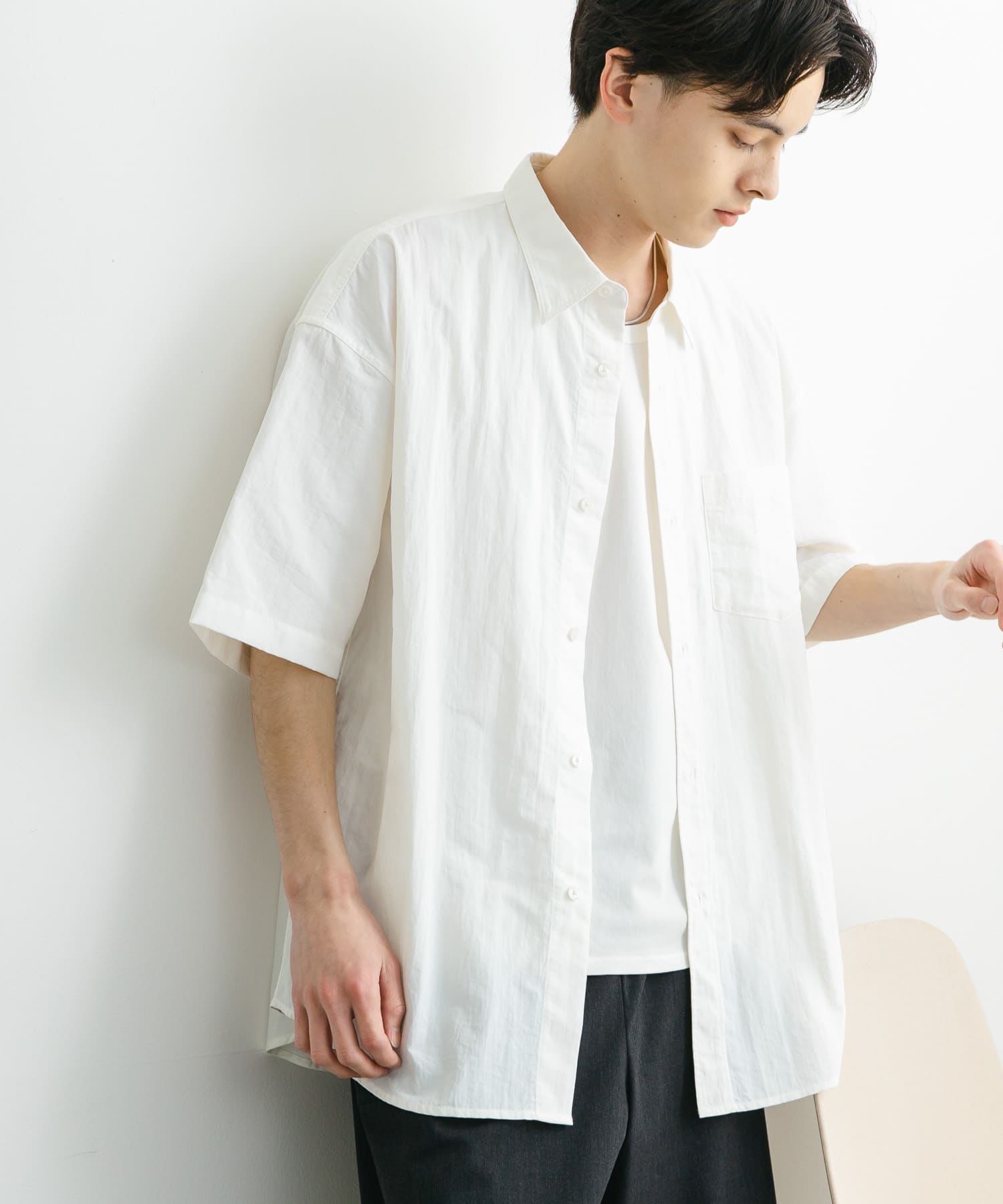 身長：173cm サイズ：L