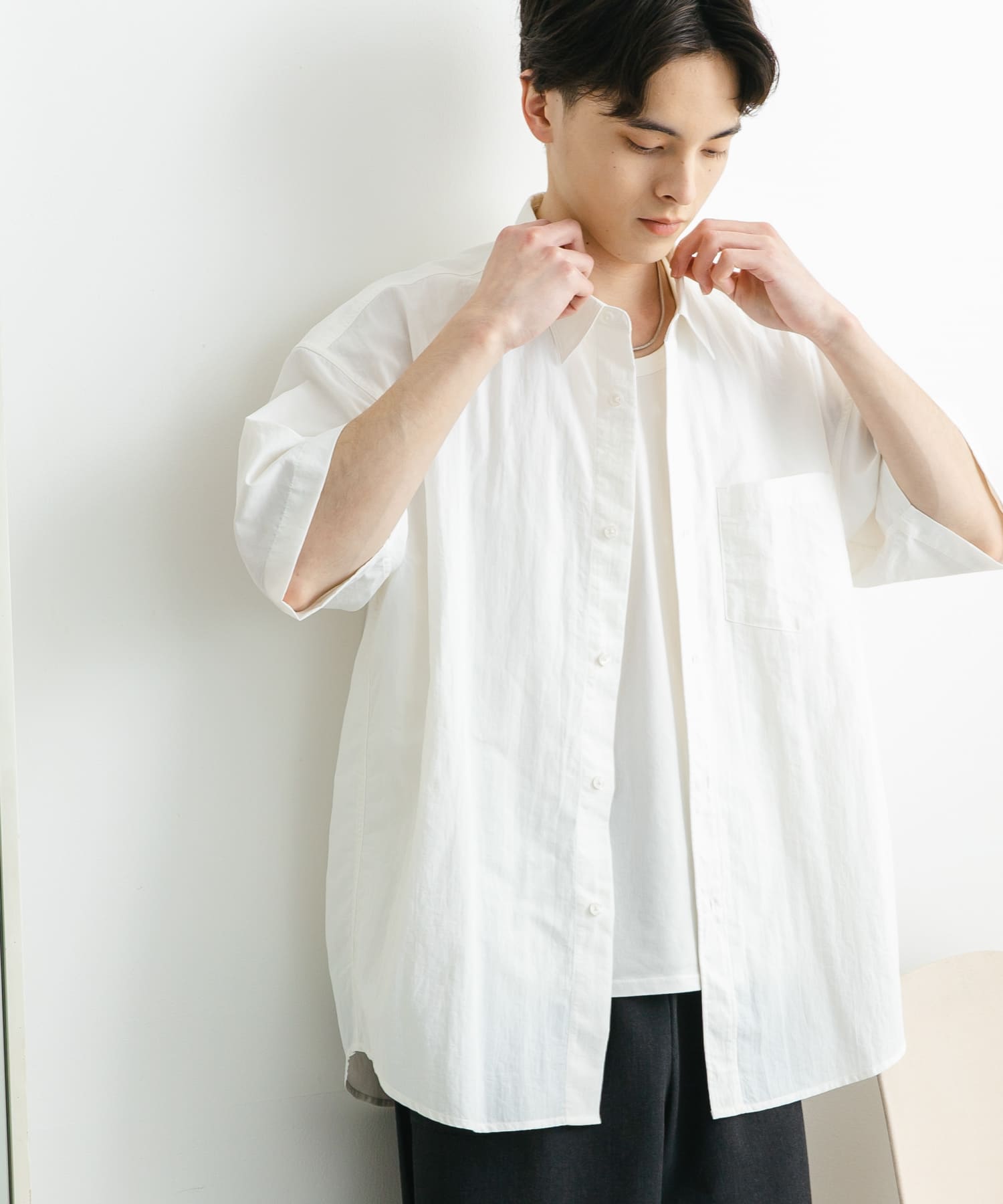 身長：173cm サイズ：L