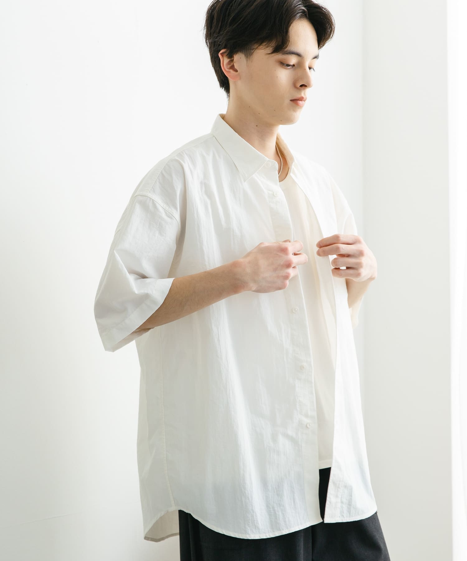 身長：173cm サイズ：L