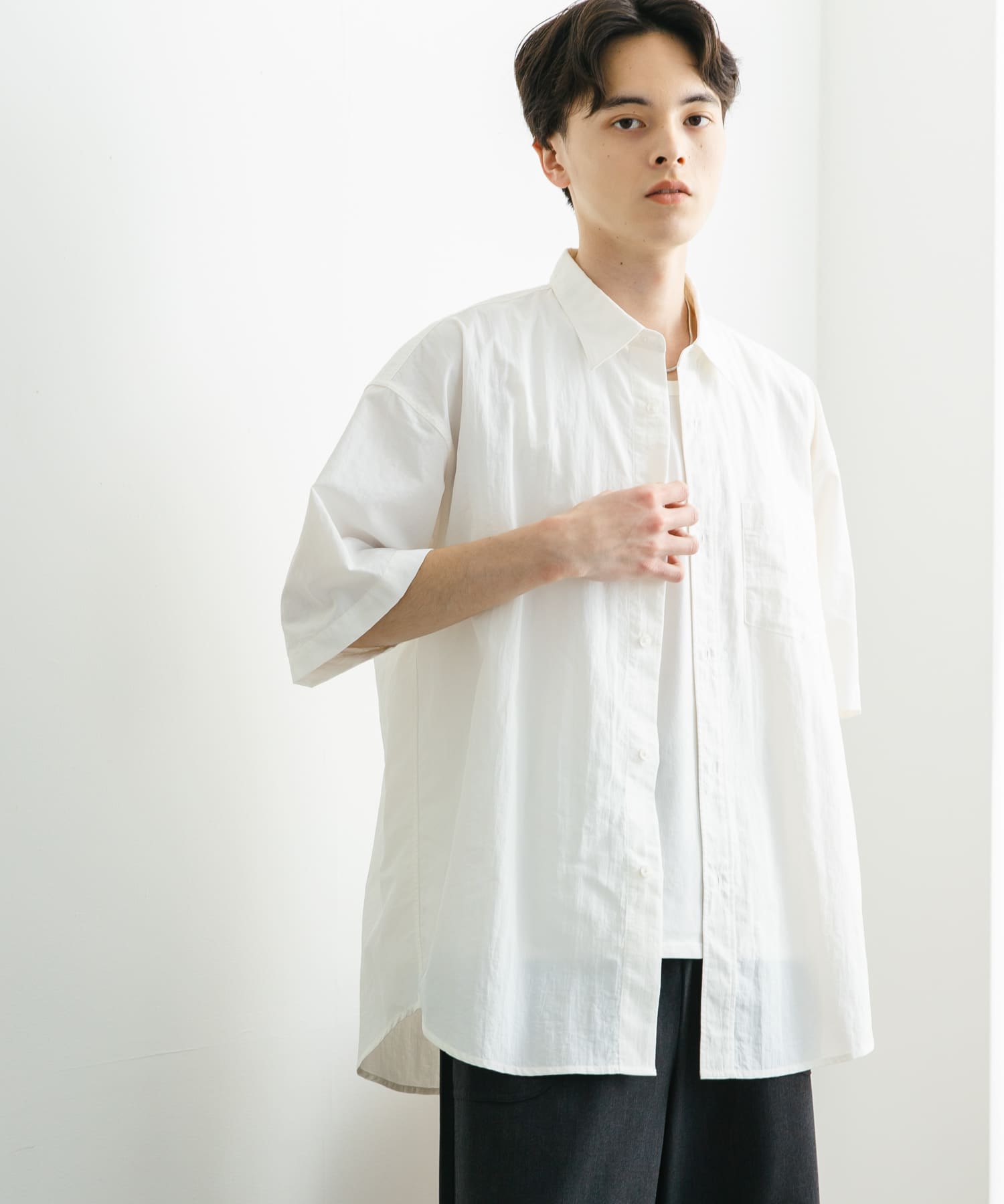 身長：173cm サイズ：L