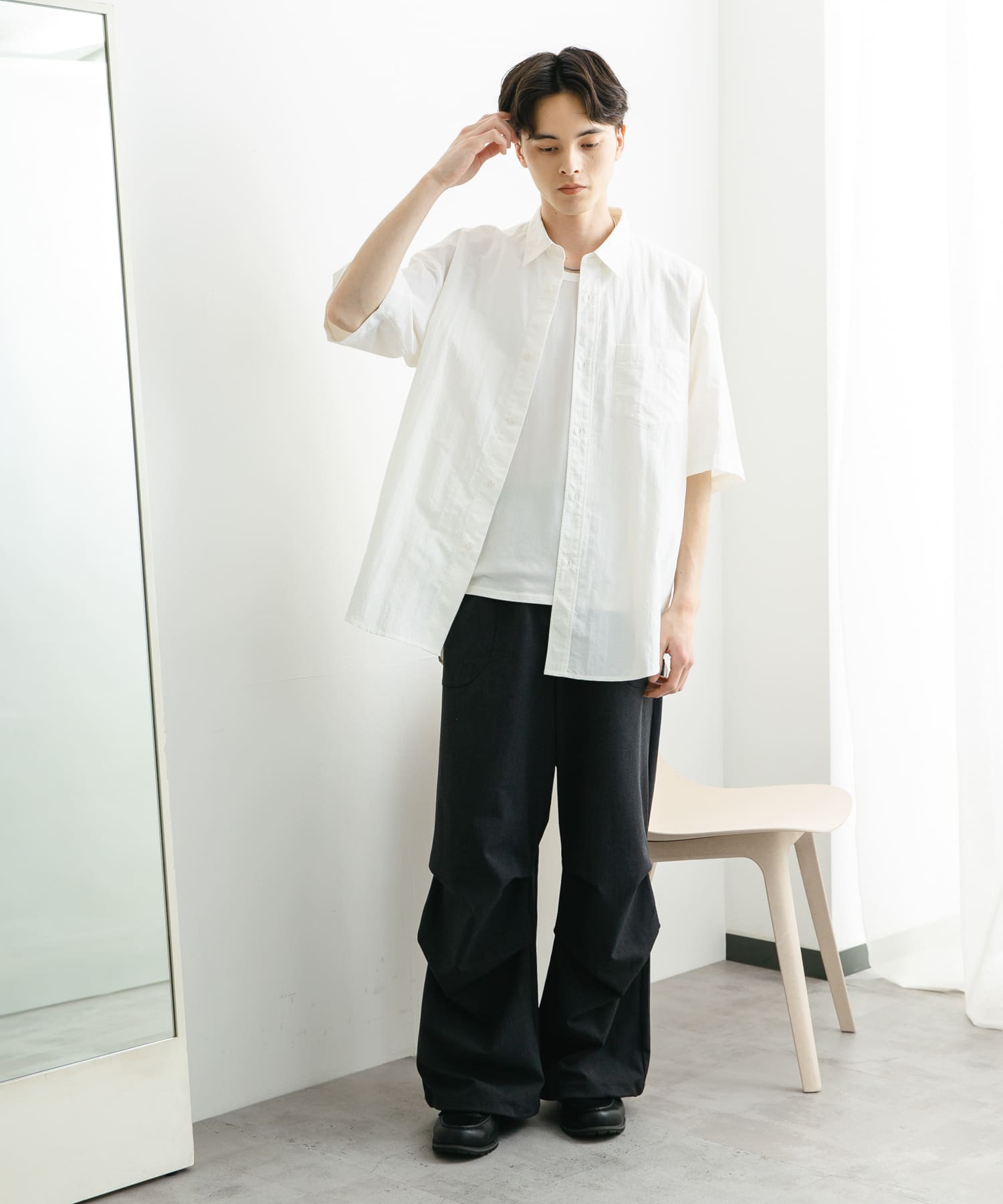 身長：173cm サイズ：L