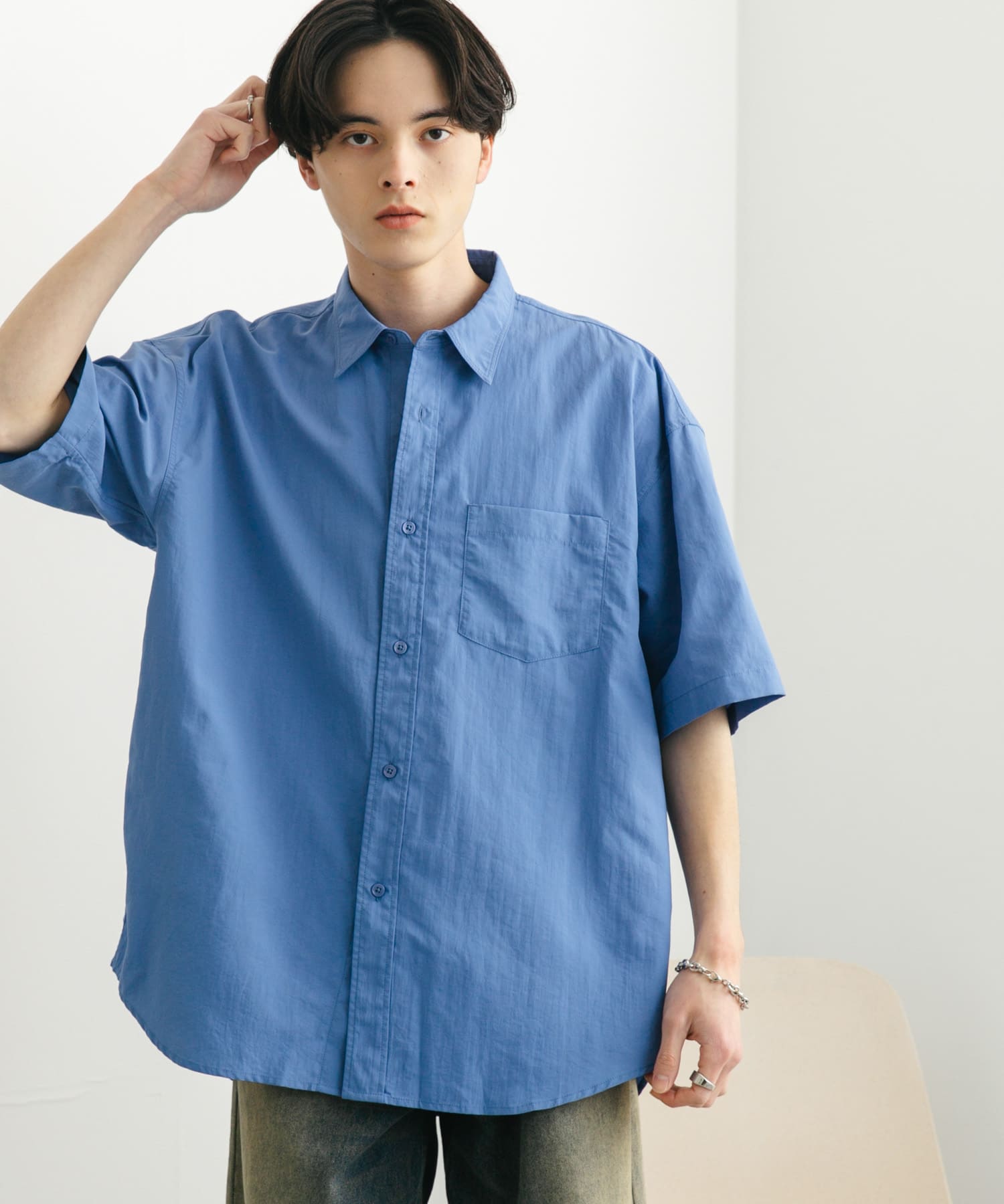 身長：173cm サイズ：L