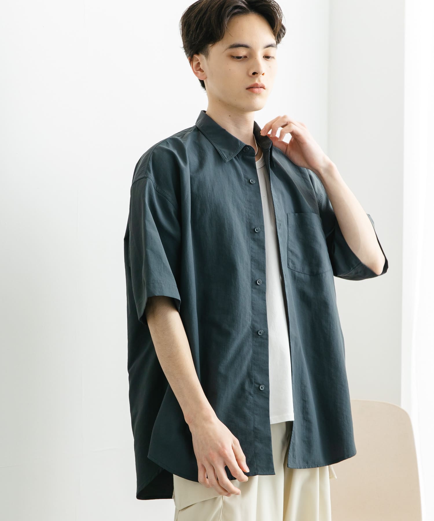 身長：173cm サイズ：L