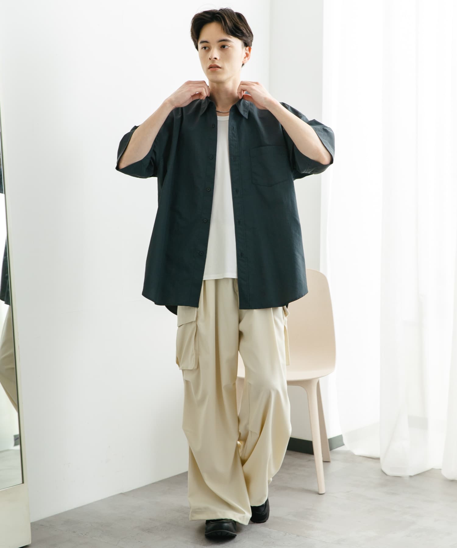 身長：173cm サイズ：L