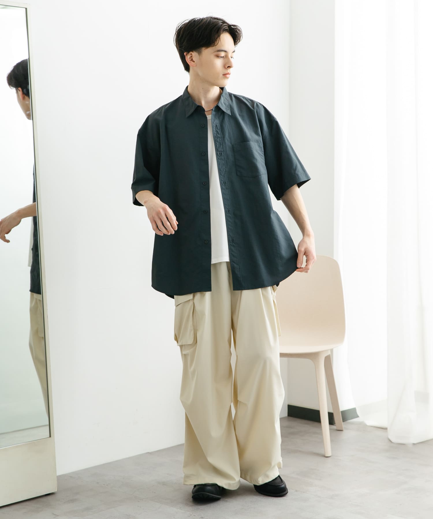 身長：173cm サイズ：L