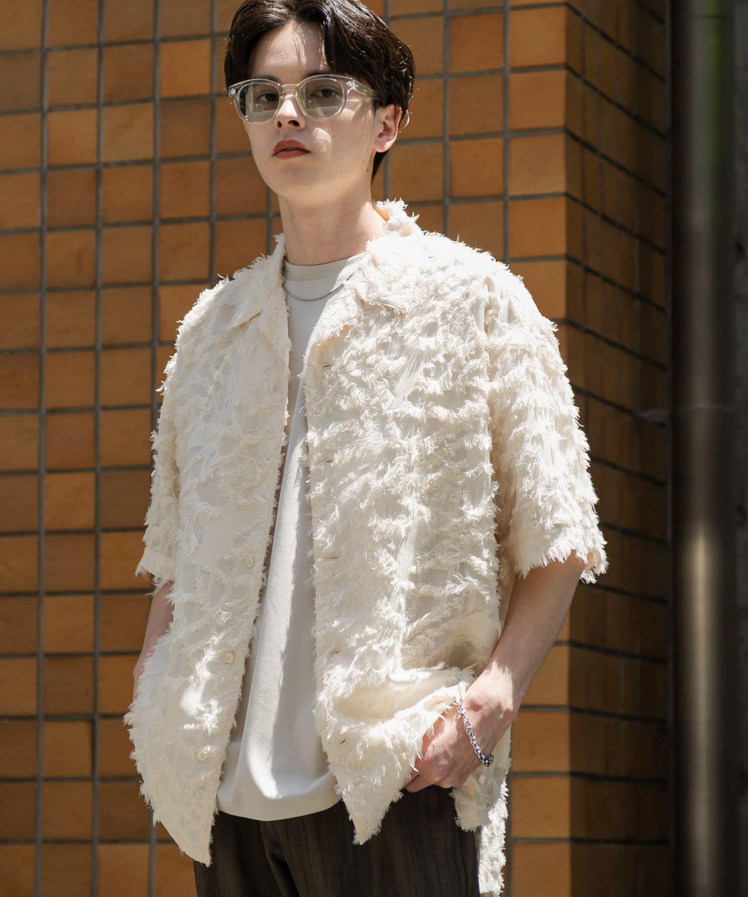 身長：173cm サイズ：L