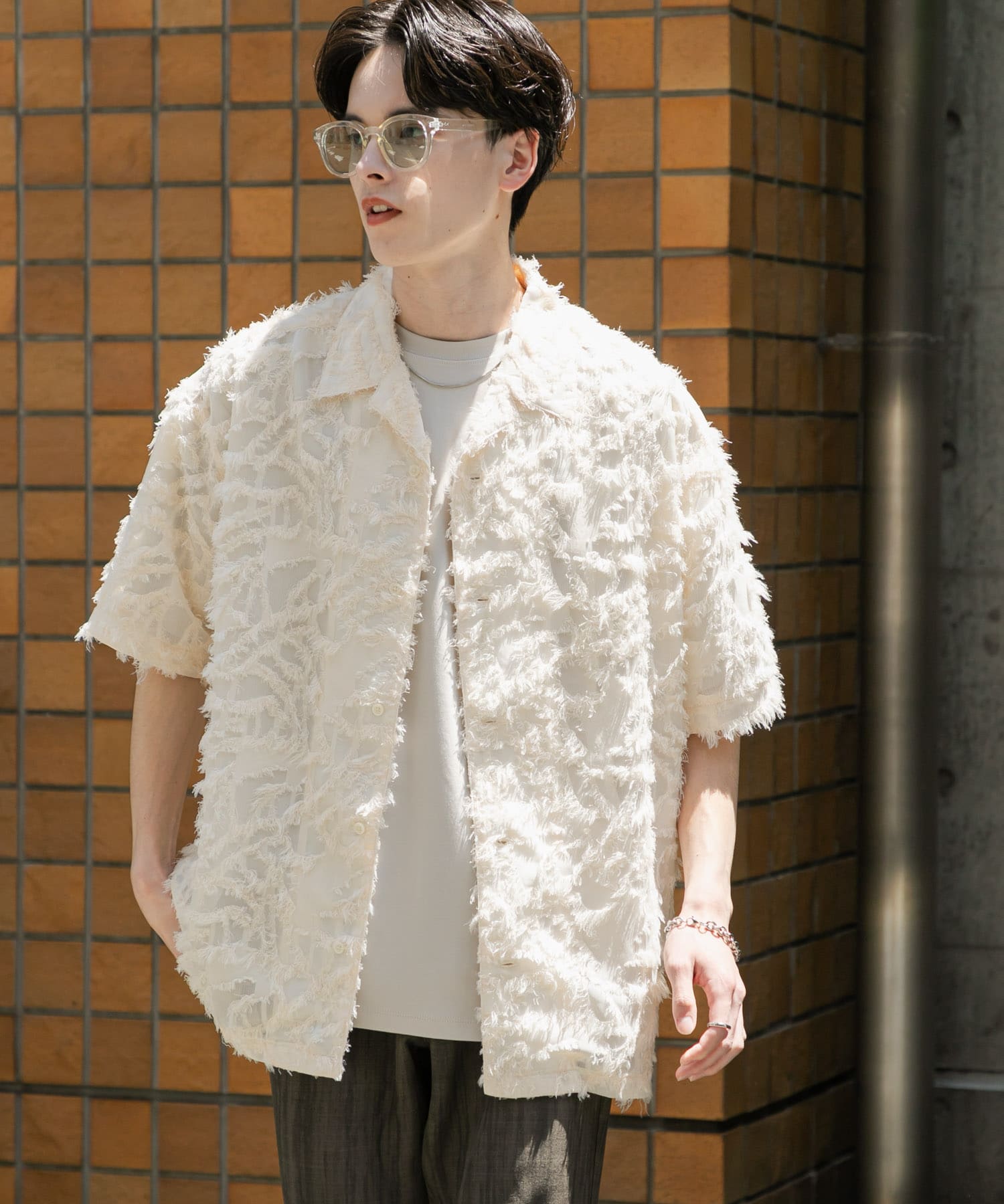 身長：173cm サイズ：L
