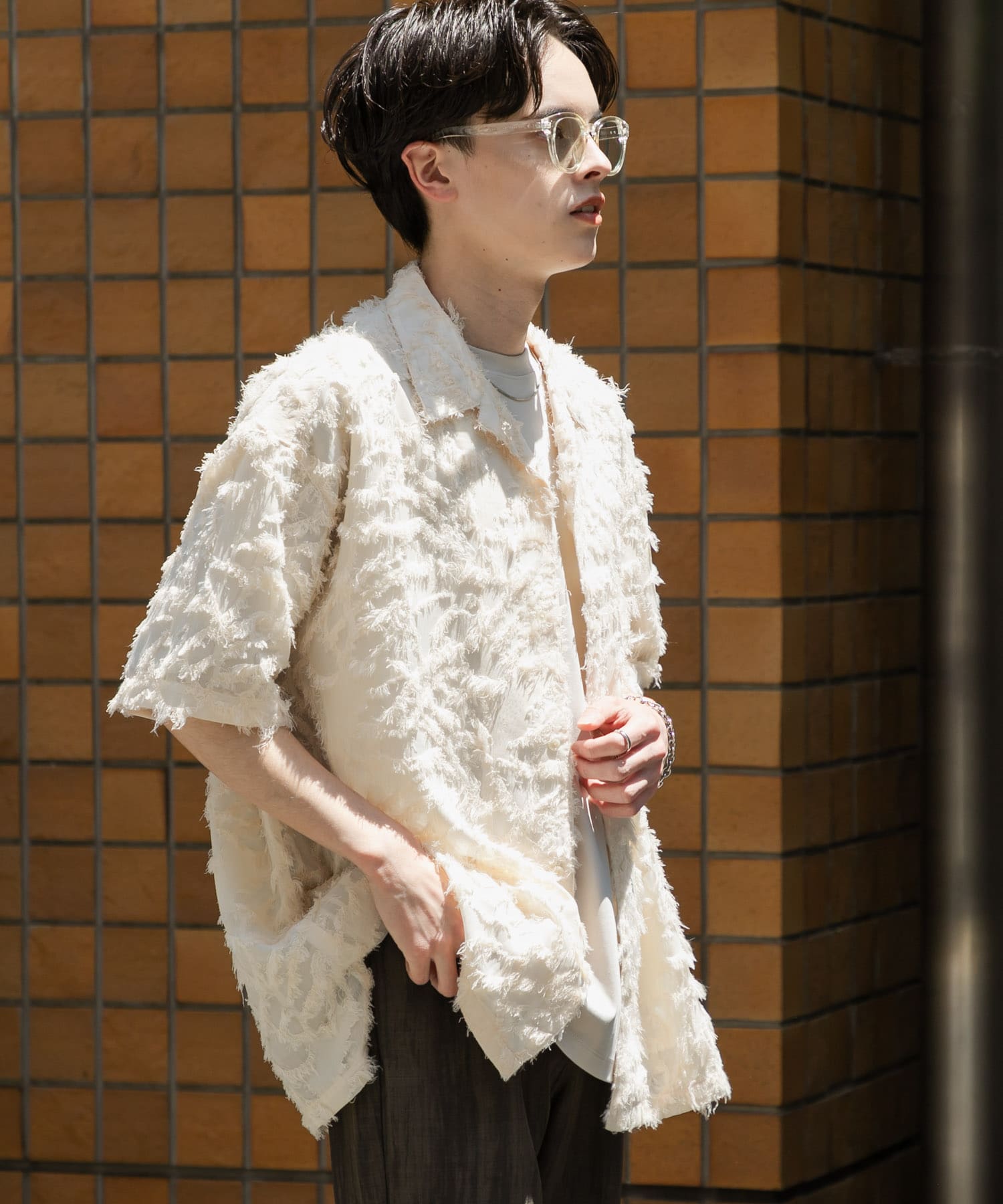 身長：173cm サイズ：L
