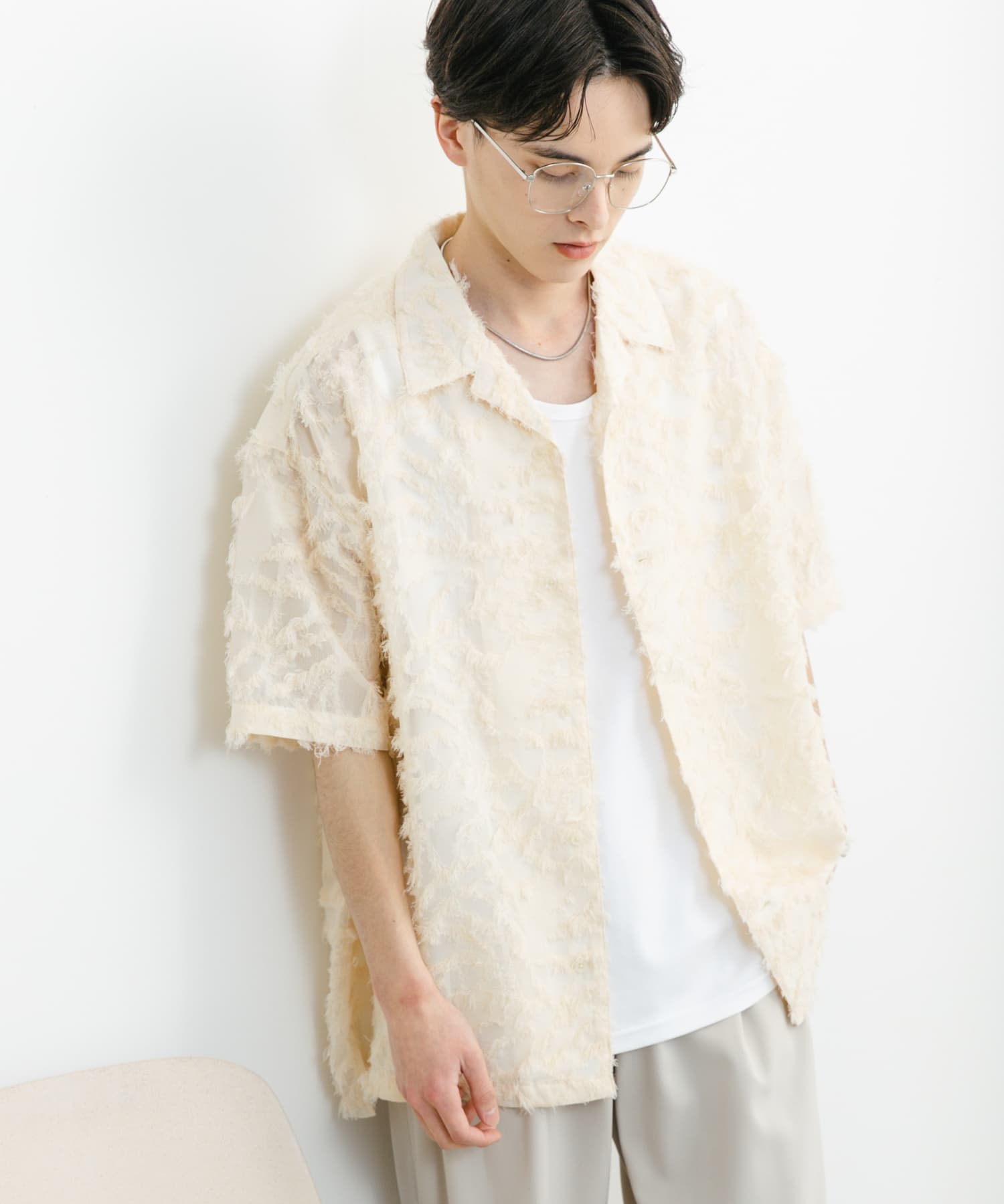 身長：173cm サイズ：L