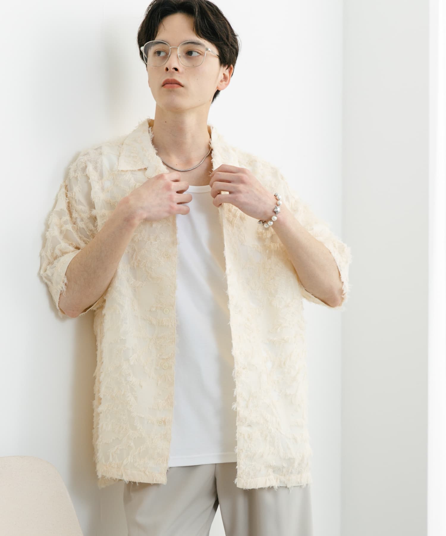 身長：173cm サイズ：L