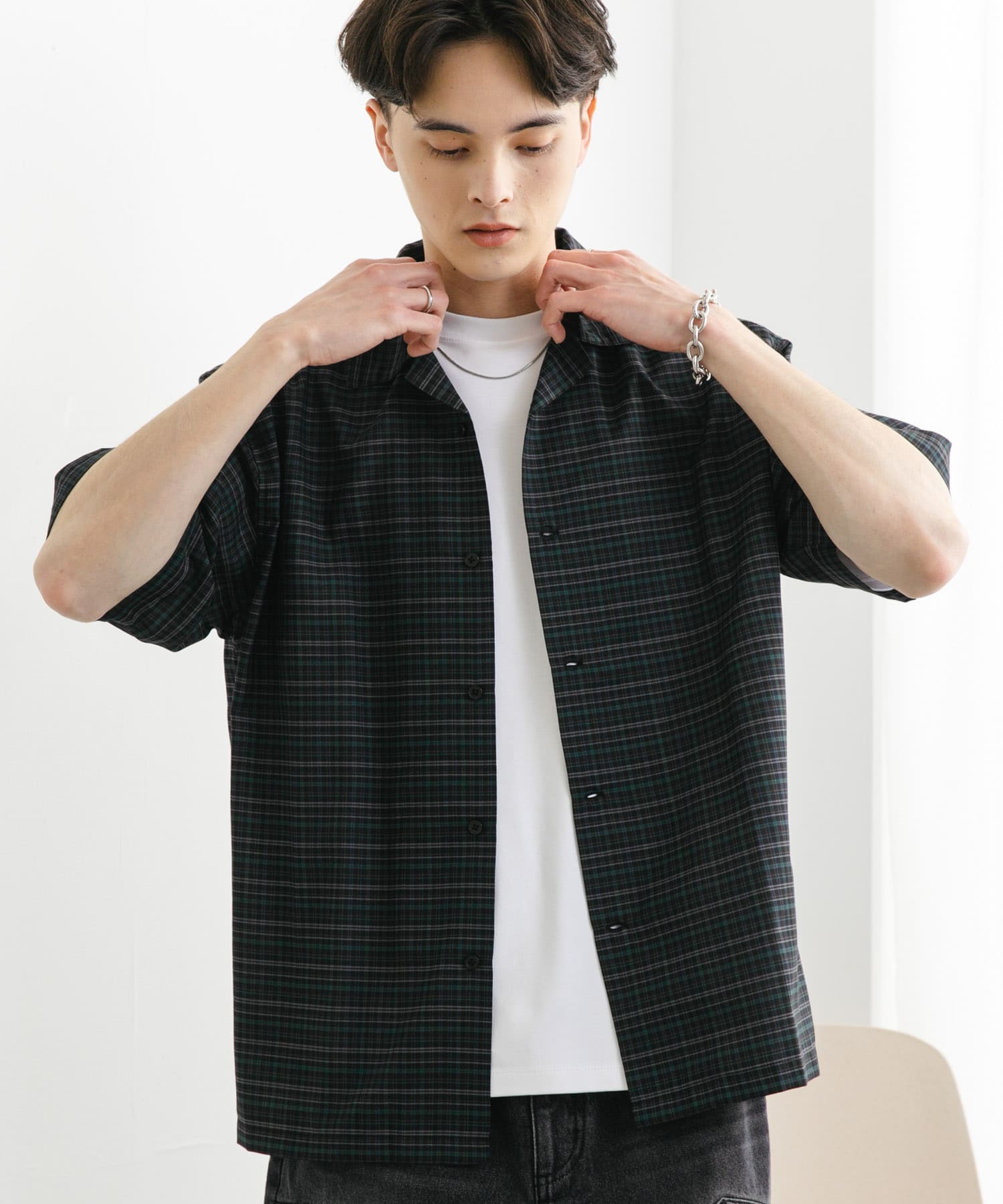 身長：173cm サイズ：L
